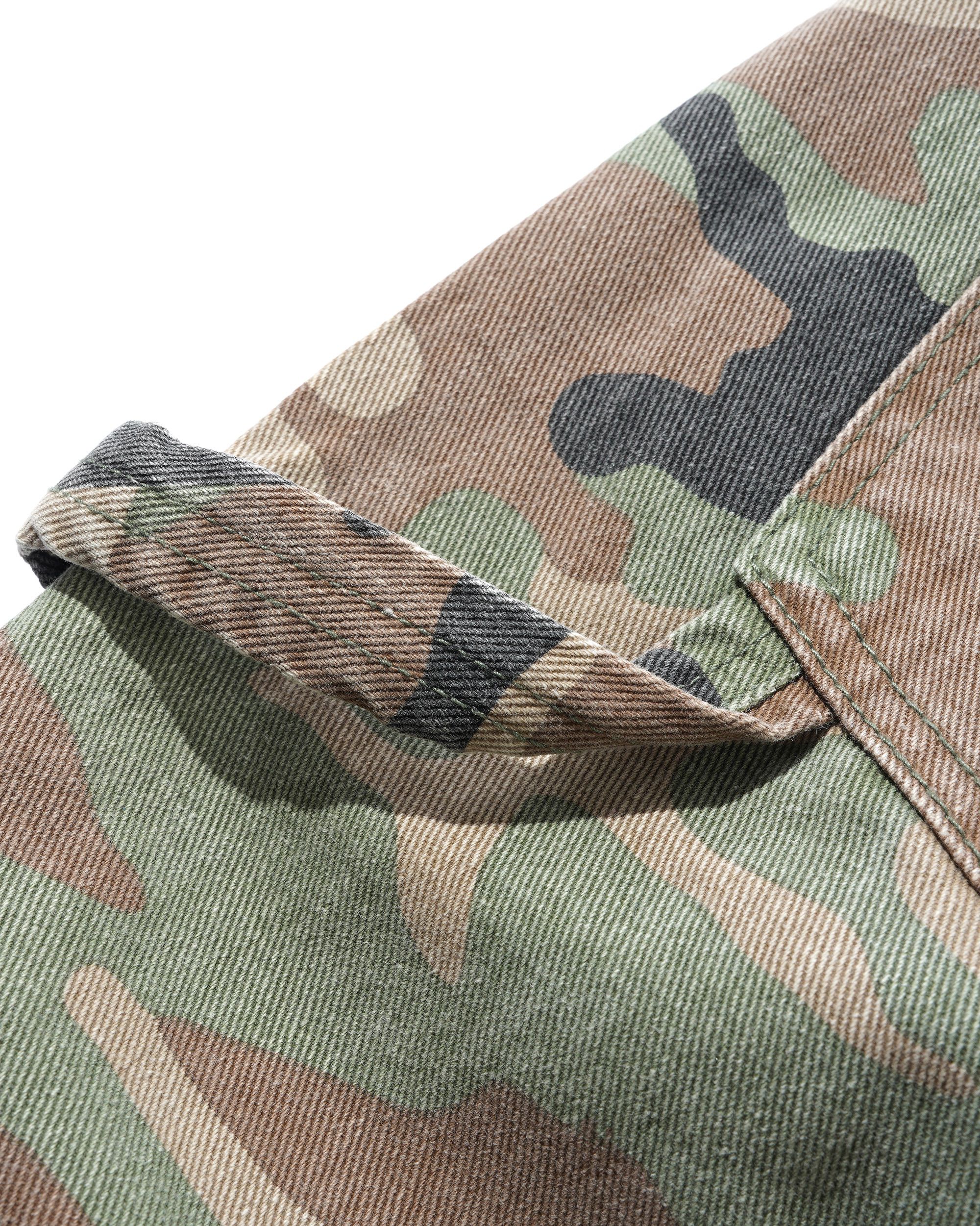 Weathergear Denim Shorts, Woodland Camo - Image 6