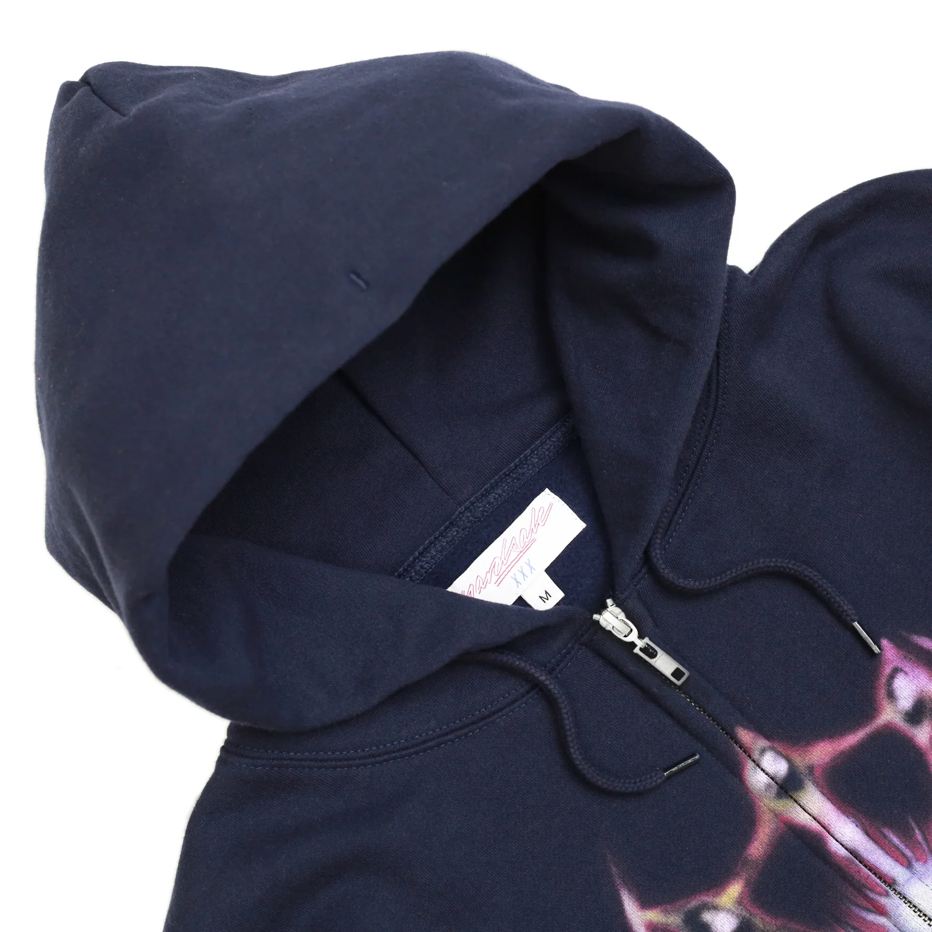 Webber Zip-Thru Pullover Hood, Navy - Image 3