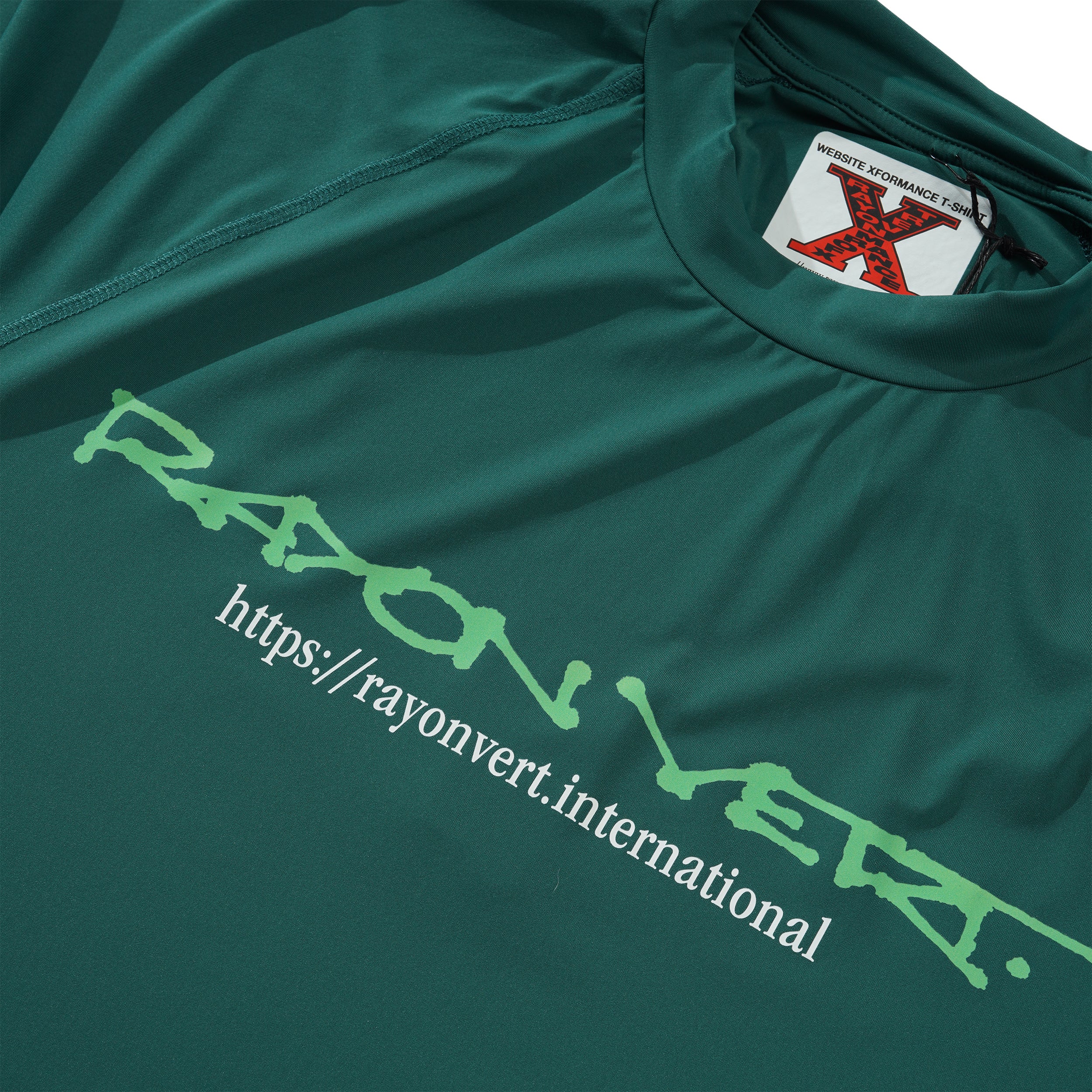 Website Xformance Tee, Guerrilla Green - Image 2