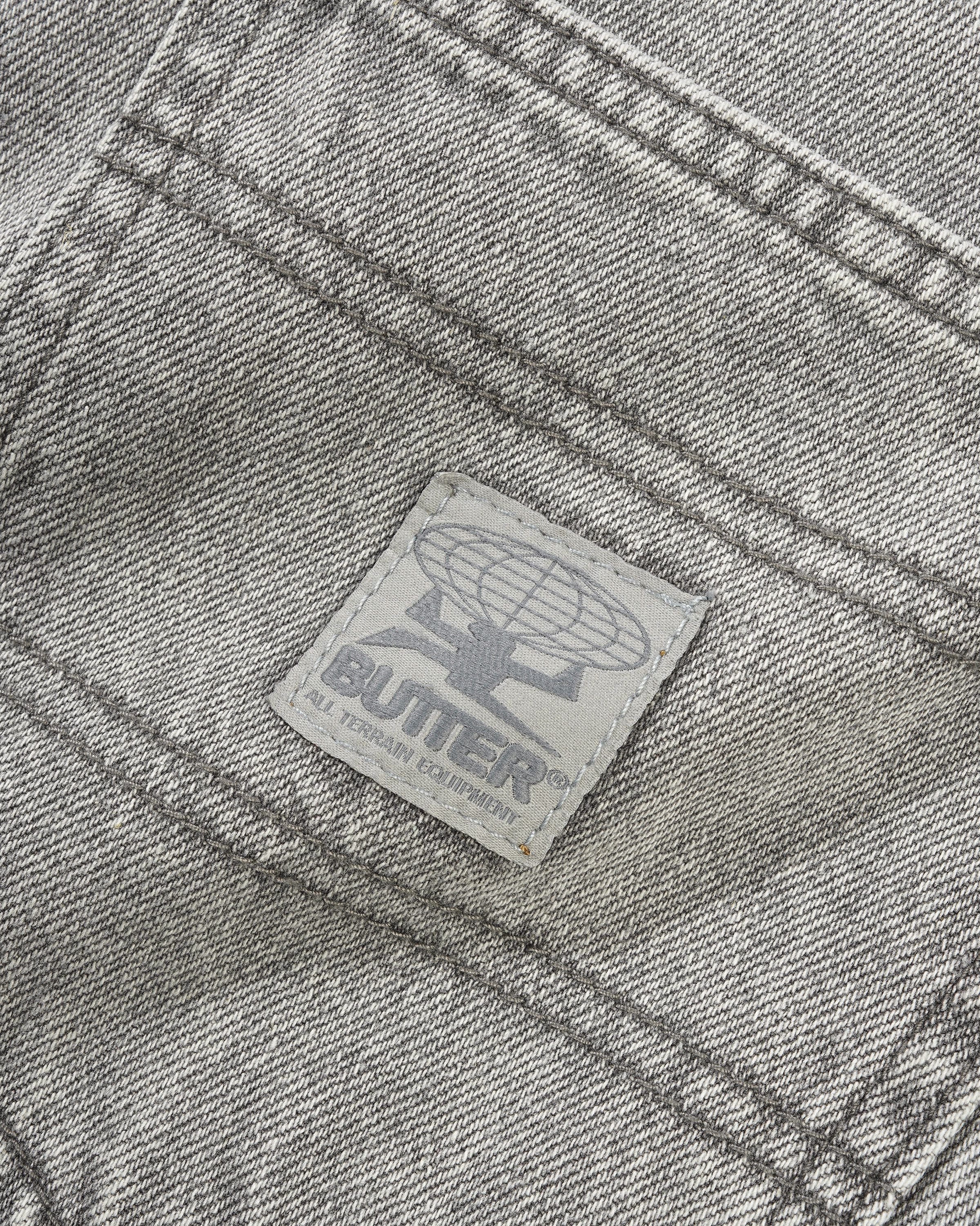 Wide Cut Denim Jeans, Grey Wash - Image 3