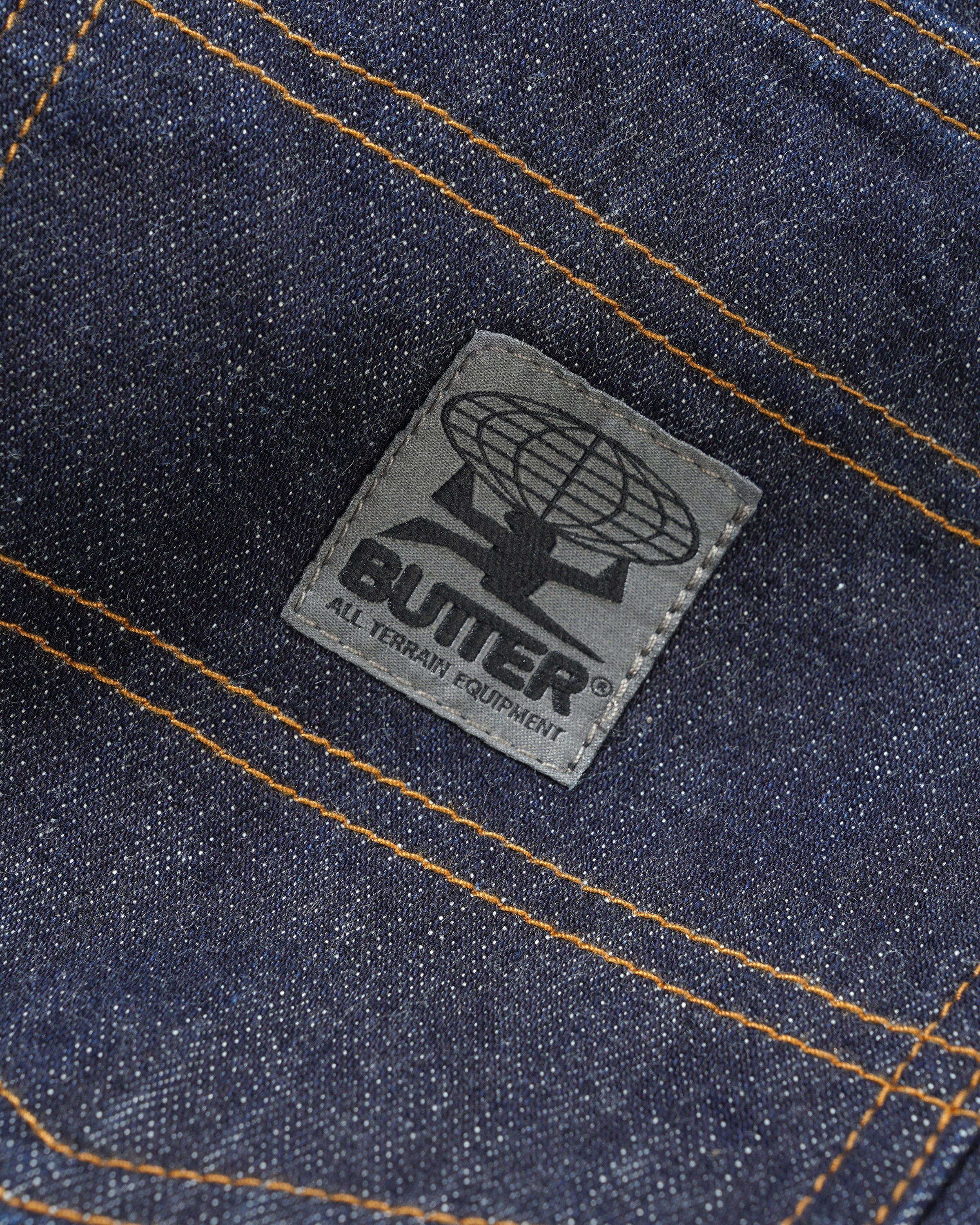 Wide Cut Denim Jeans, Selvedge Blue - Image 3