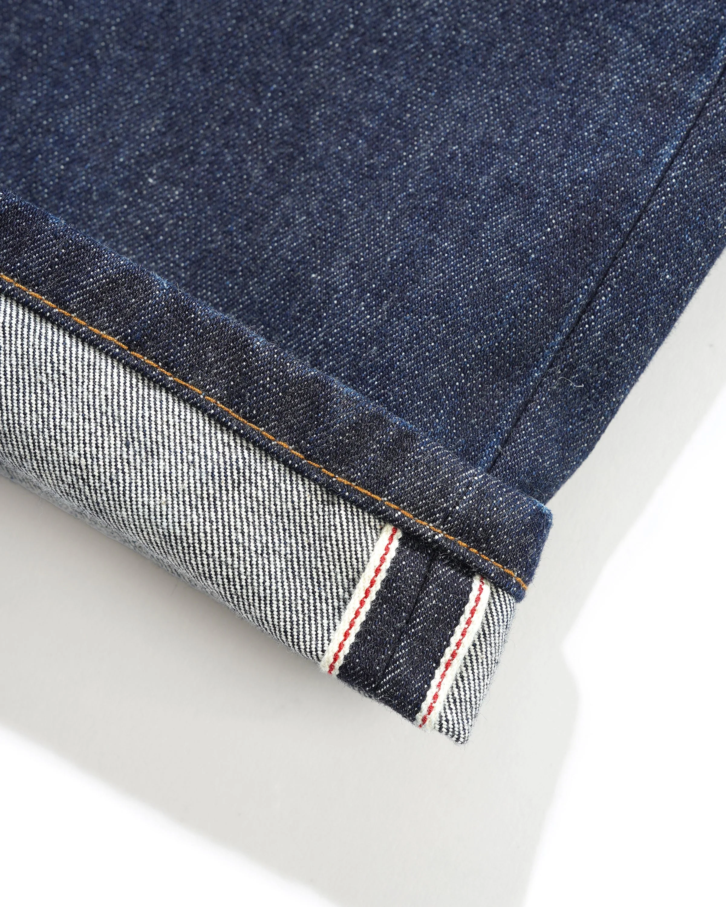 Wide Cut Denim Jeans, Selvedge Blue - Image 6