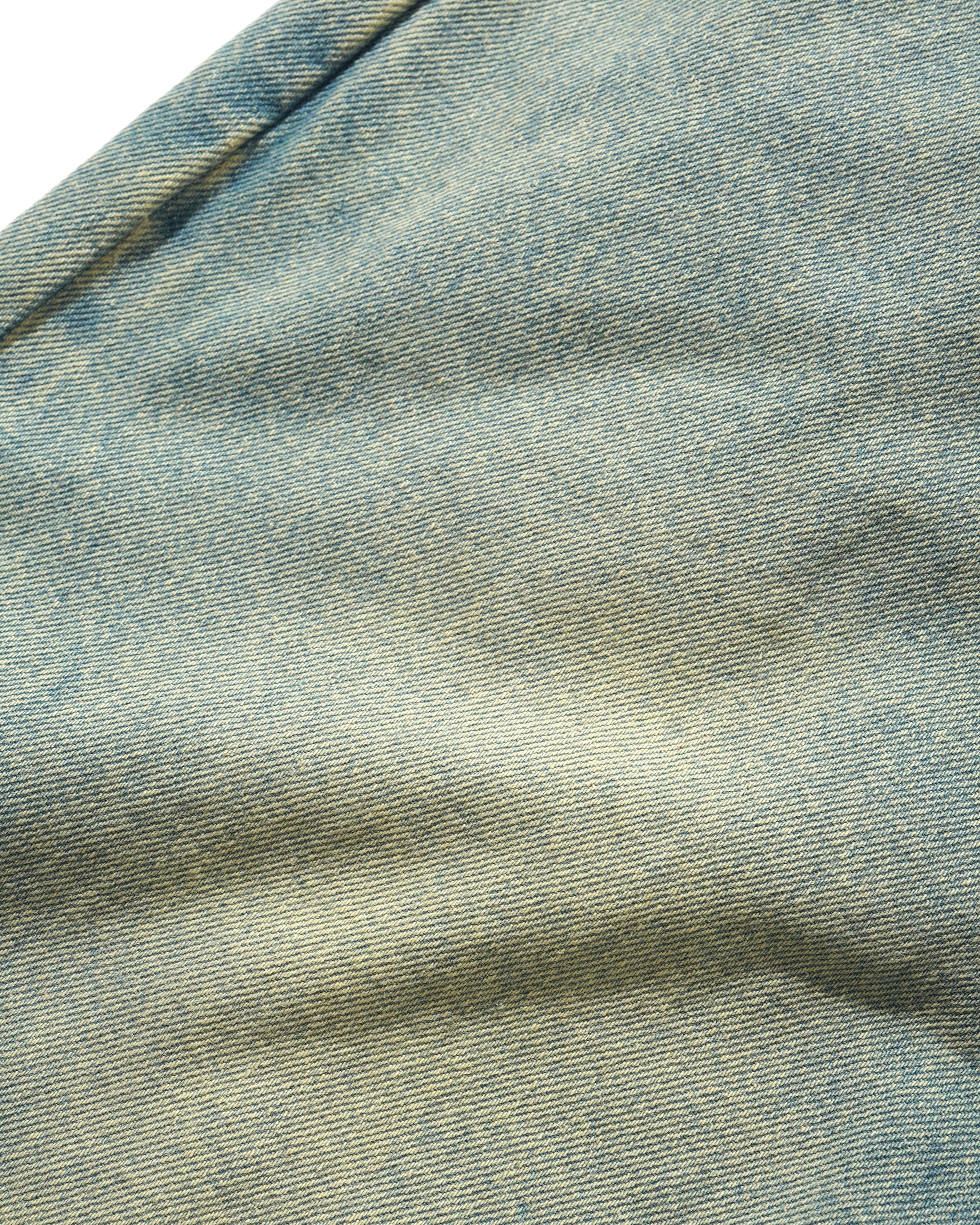 Wide Cut Denim Jeans, Tinted Blue Wash - Image 6