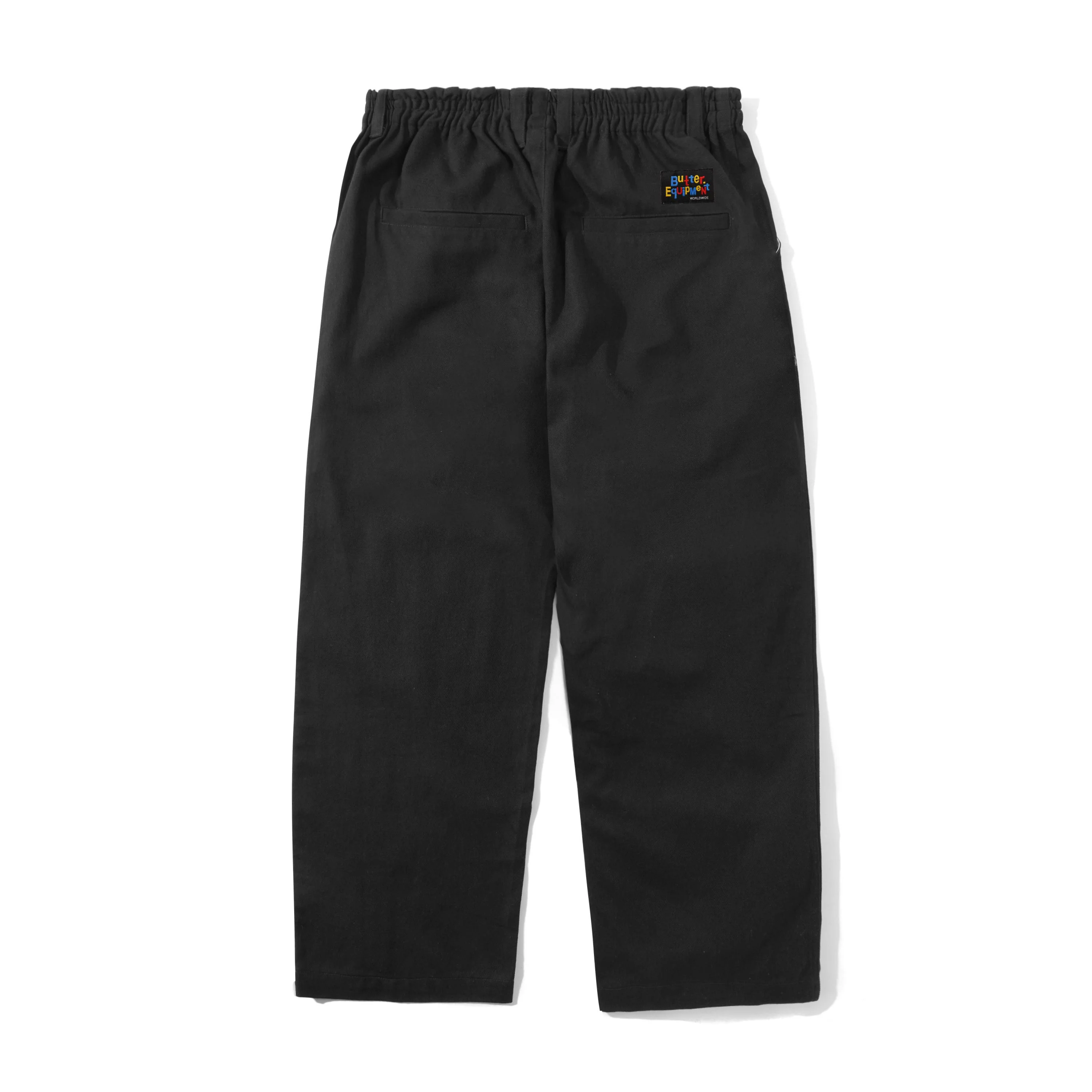 Wide Leg Pants, Black - Image 2