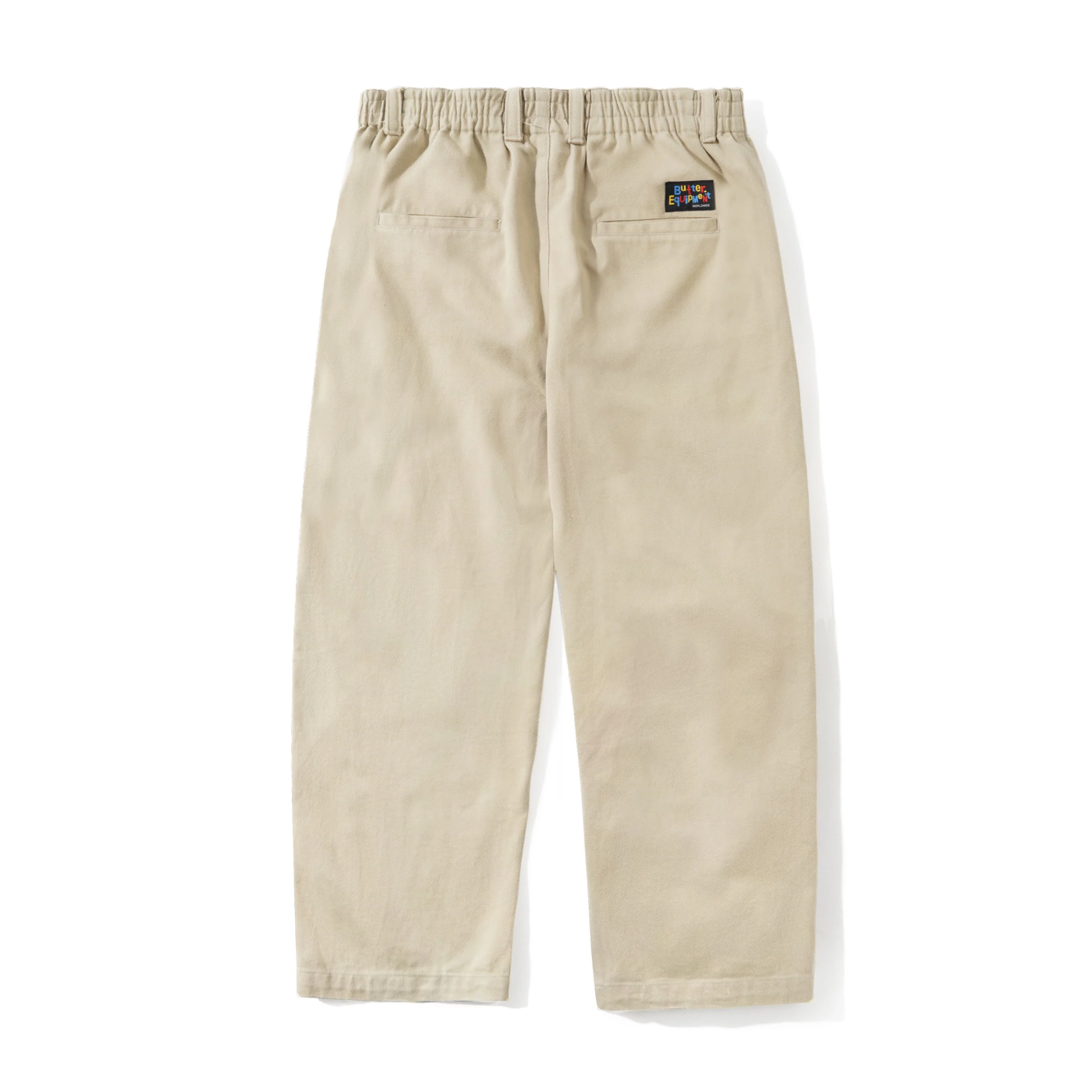 Wide Leg Pants, Khaki - Image 2