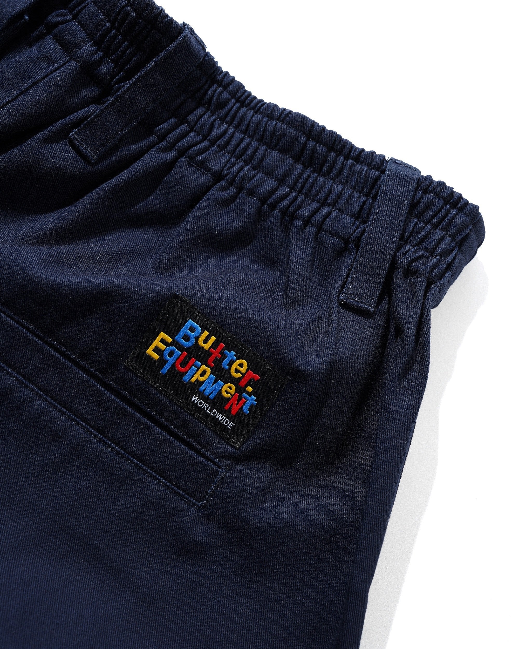 Wide Leg Pants, Navy - Image 3