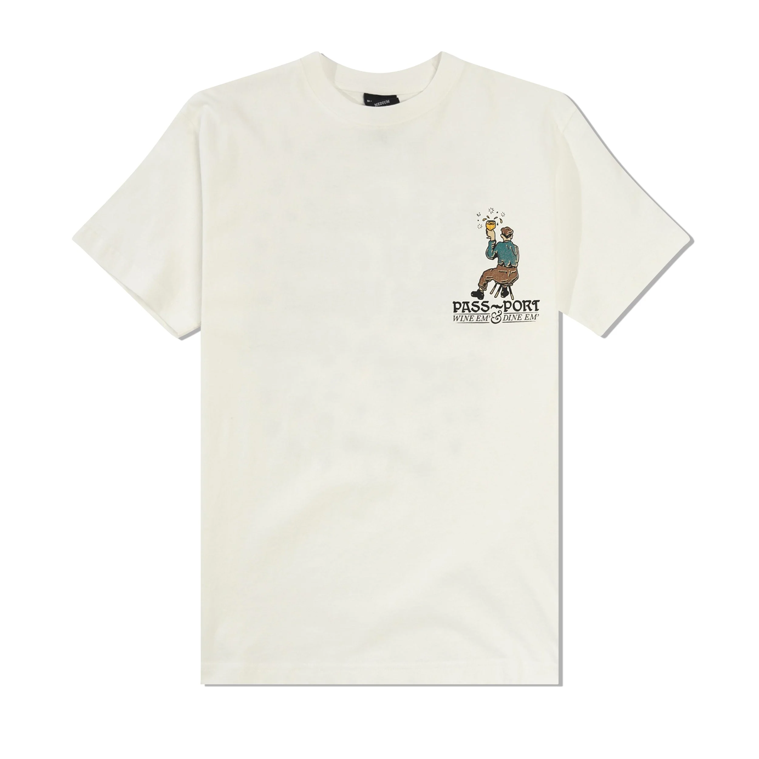 Wine Em' Tee, White - Image 2