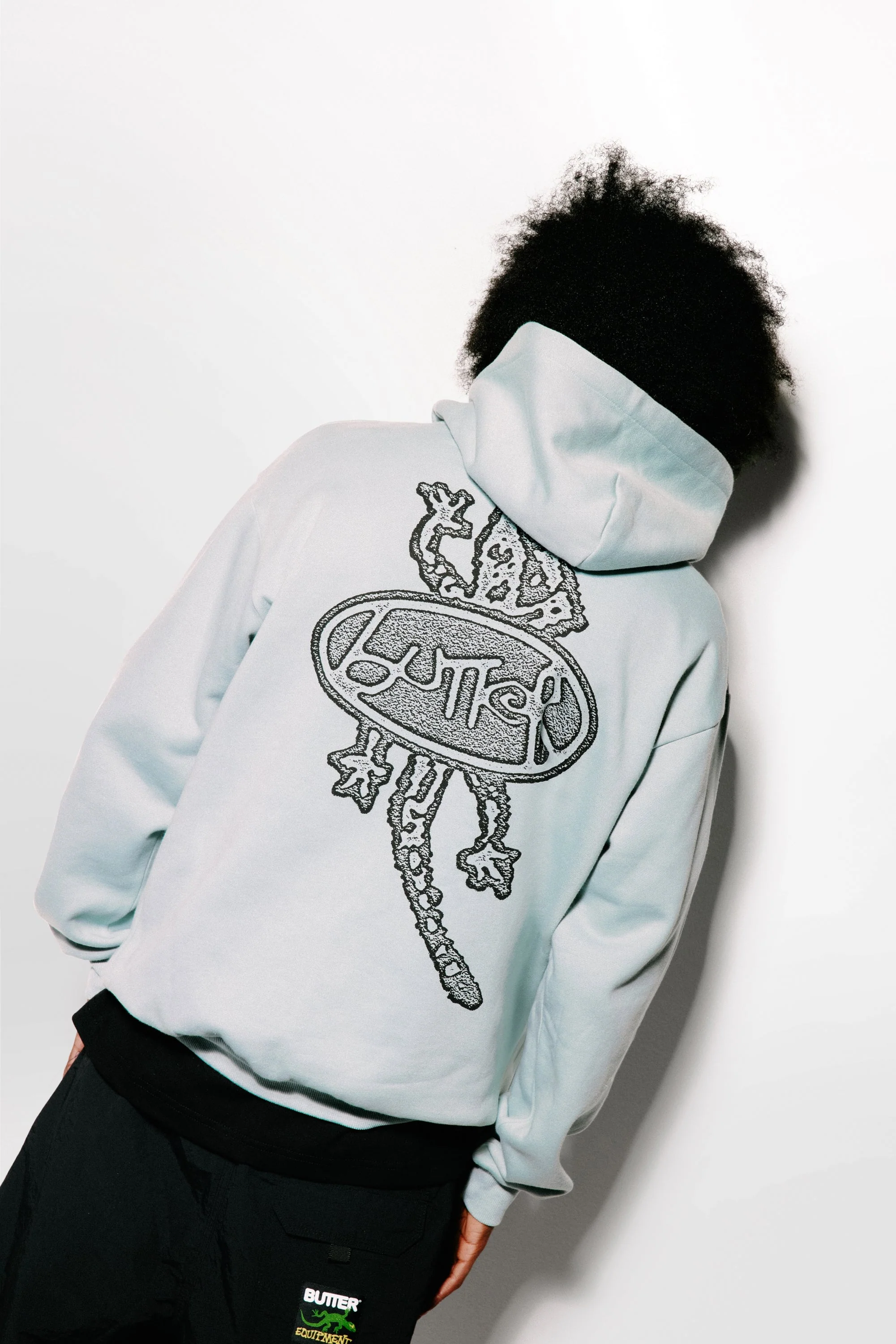 Wipeout Pullover Hood, Dolphin - Image 4