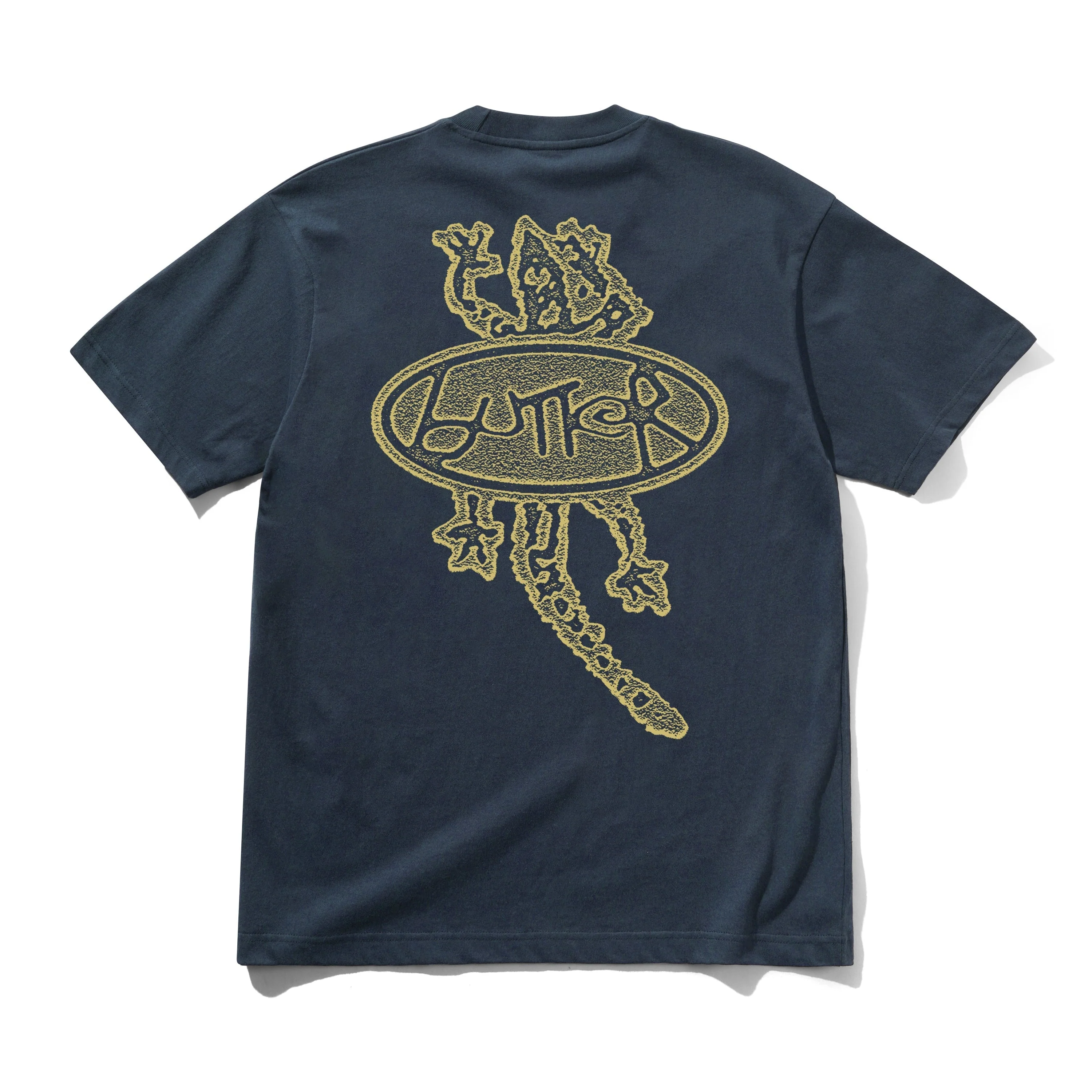 Wipeout Tee, Denim - Image 2