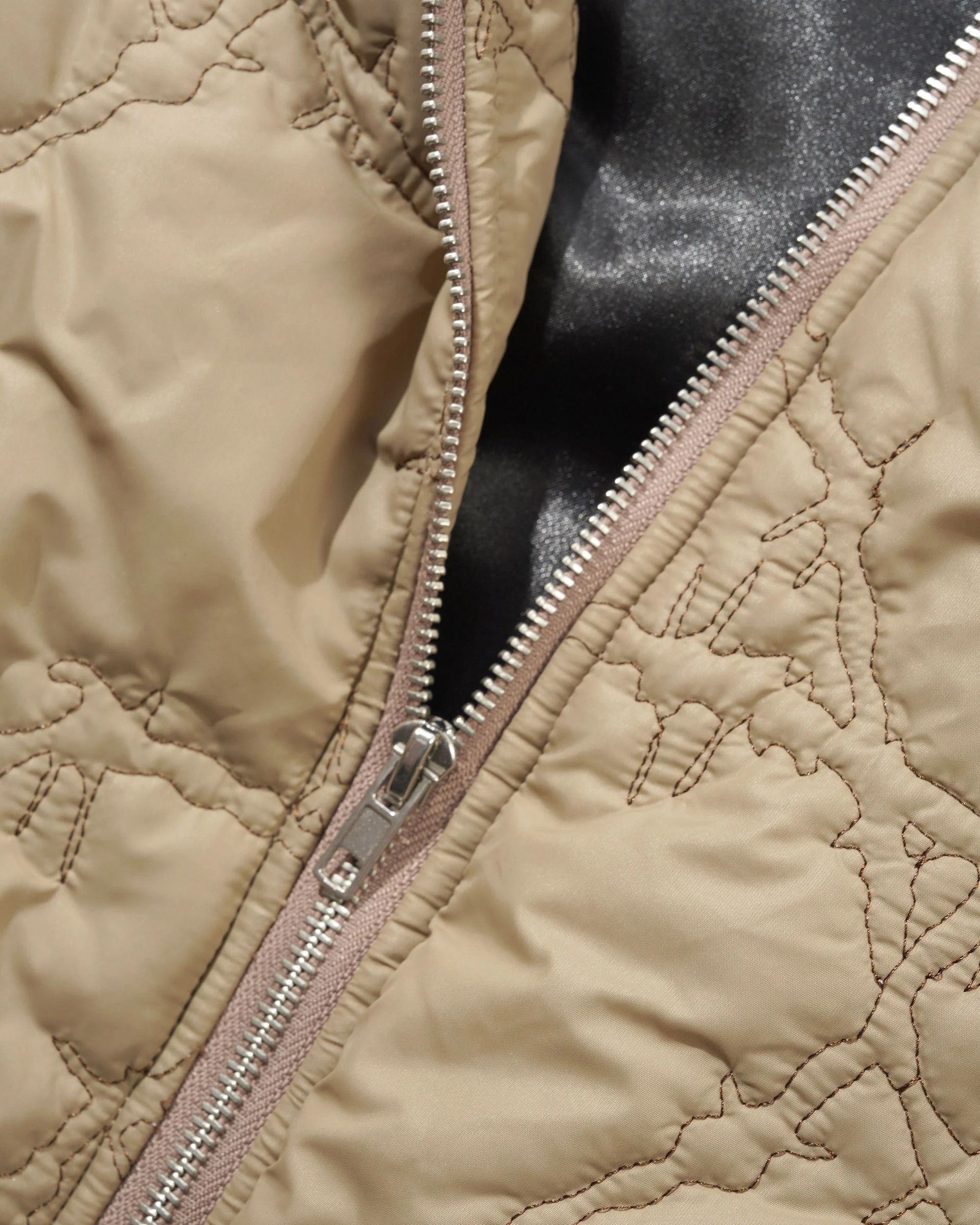 Wired Bomber Jacket, Khaki - Image 3