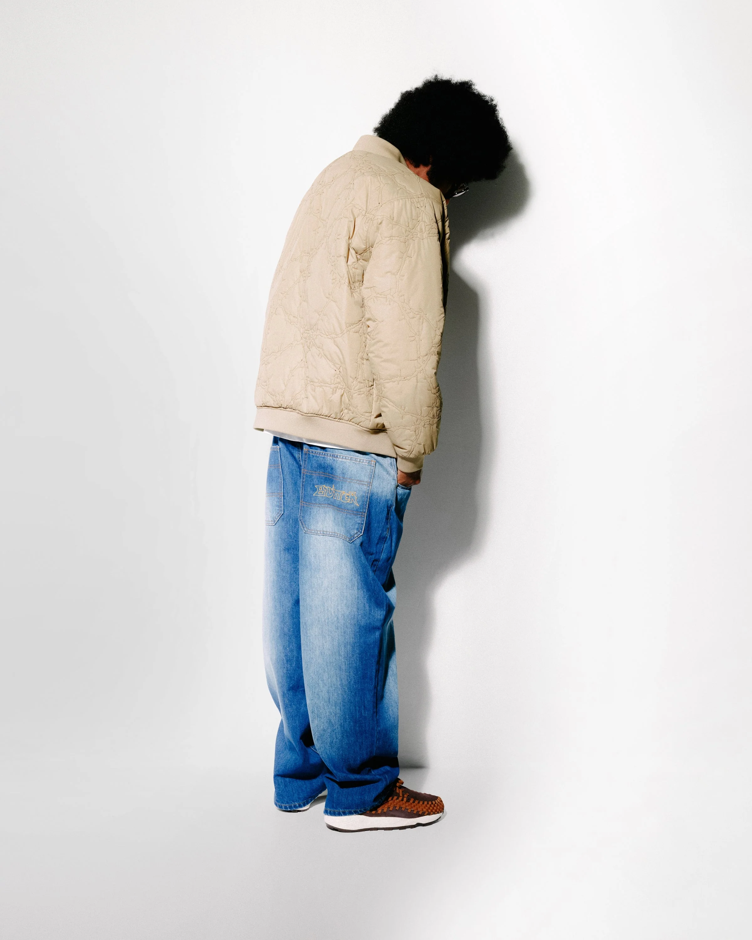 Wired Bomber Jacket, Khaki - Image 6