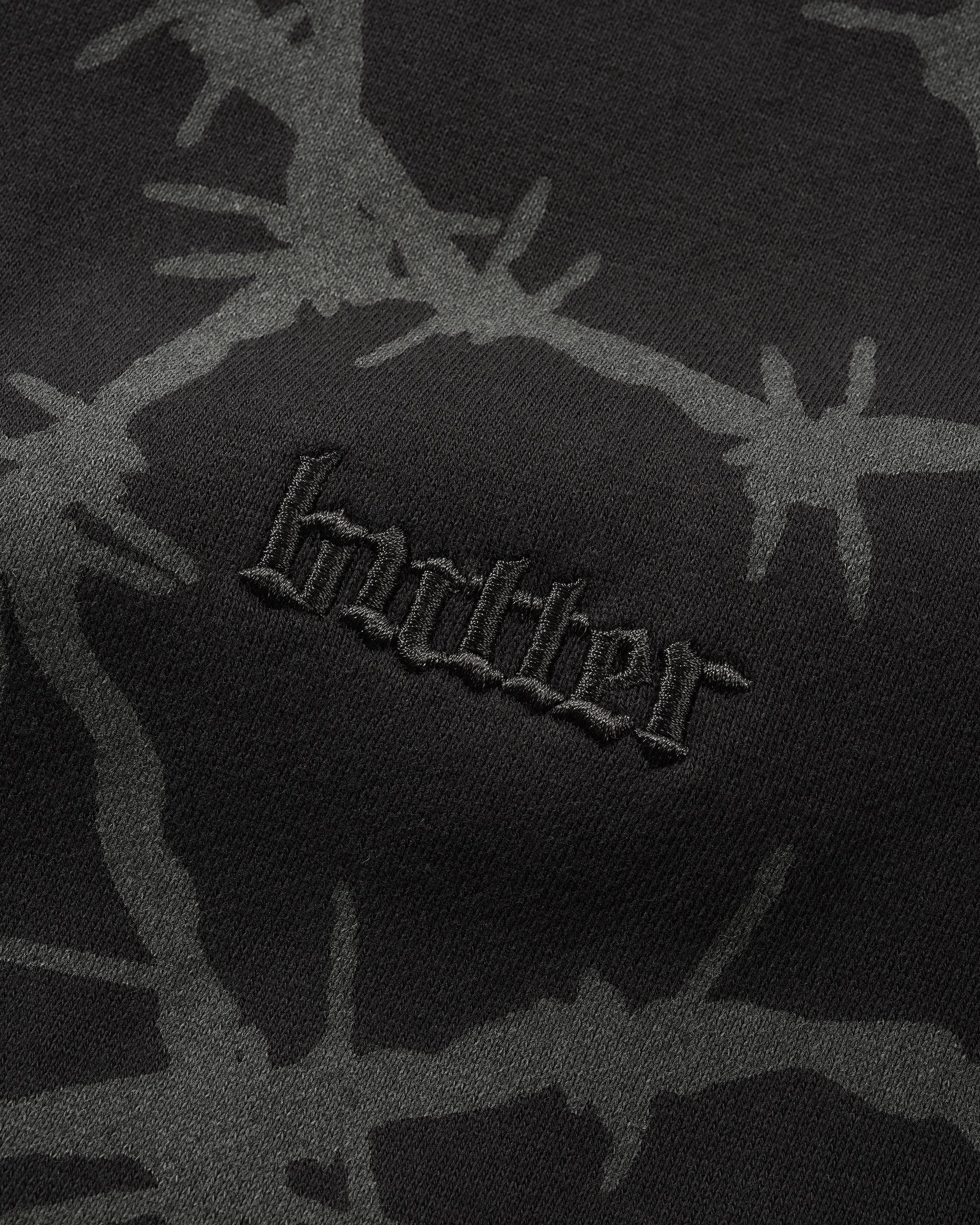 Wired Zip-Thru Hood, Charcoal - Image 2