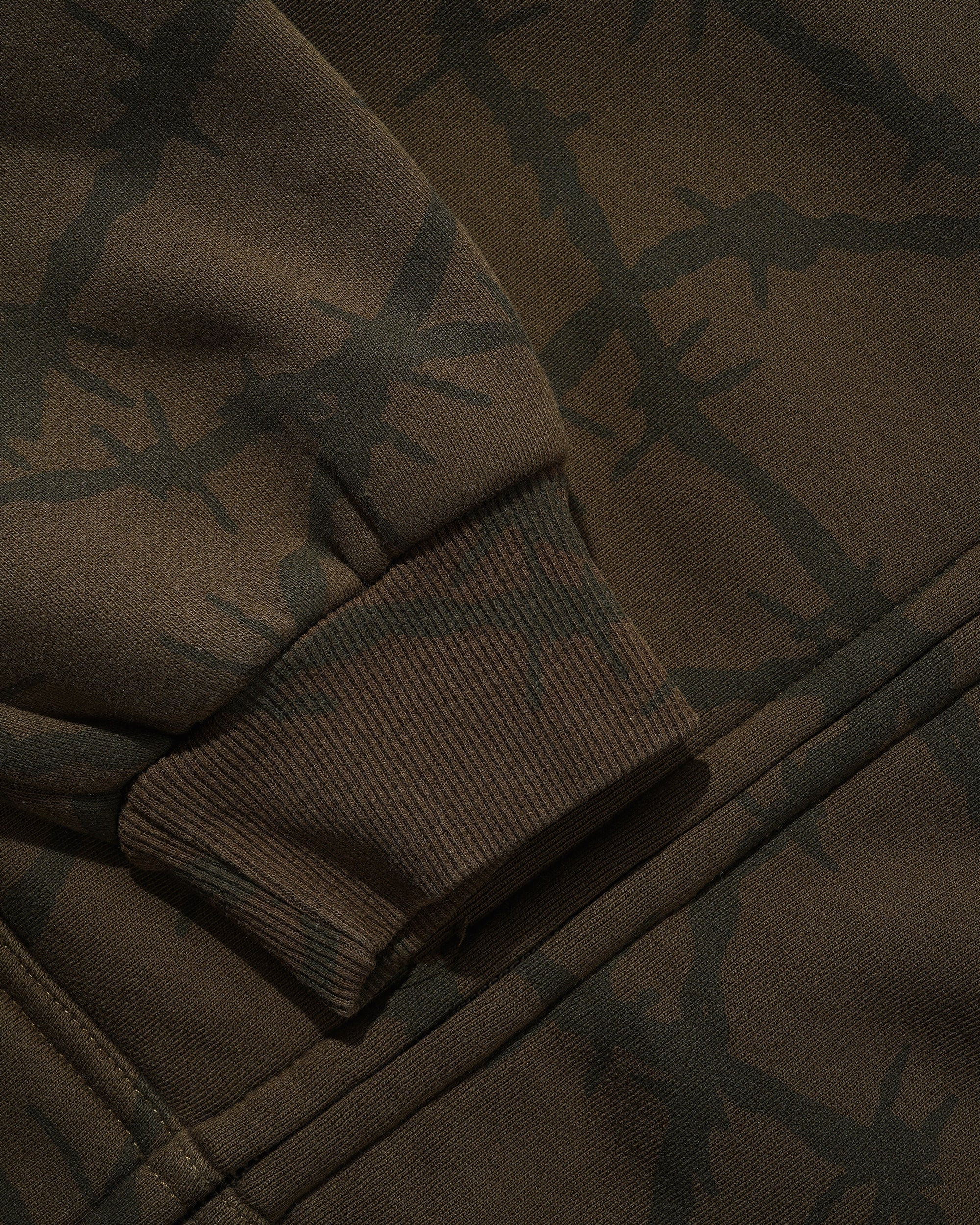 Wired Zip-Thru Hood, Fudge - Image 3