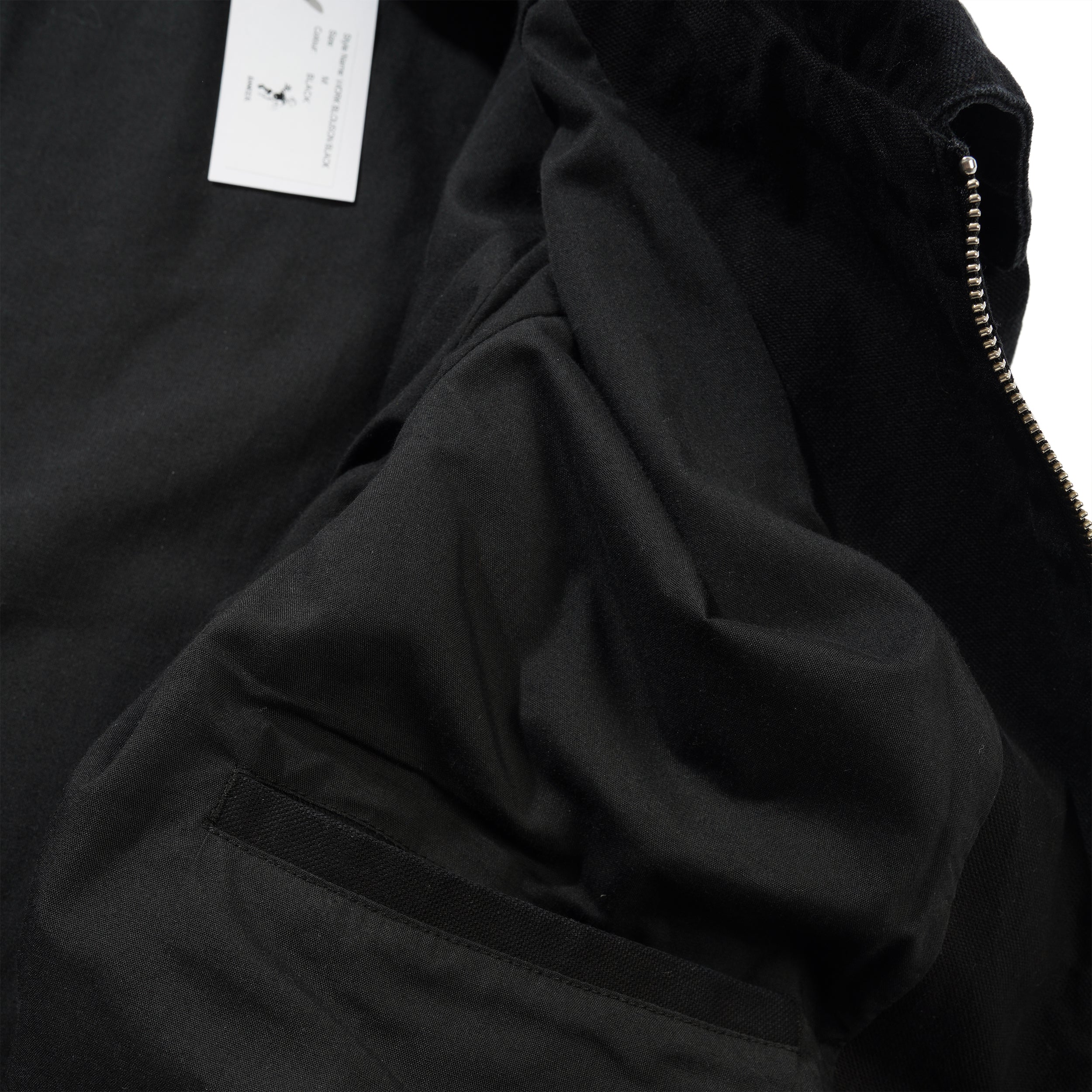 Work Blouson, Black - Image 4