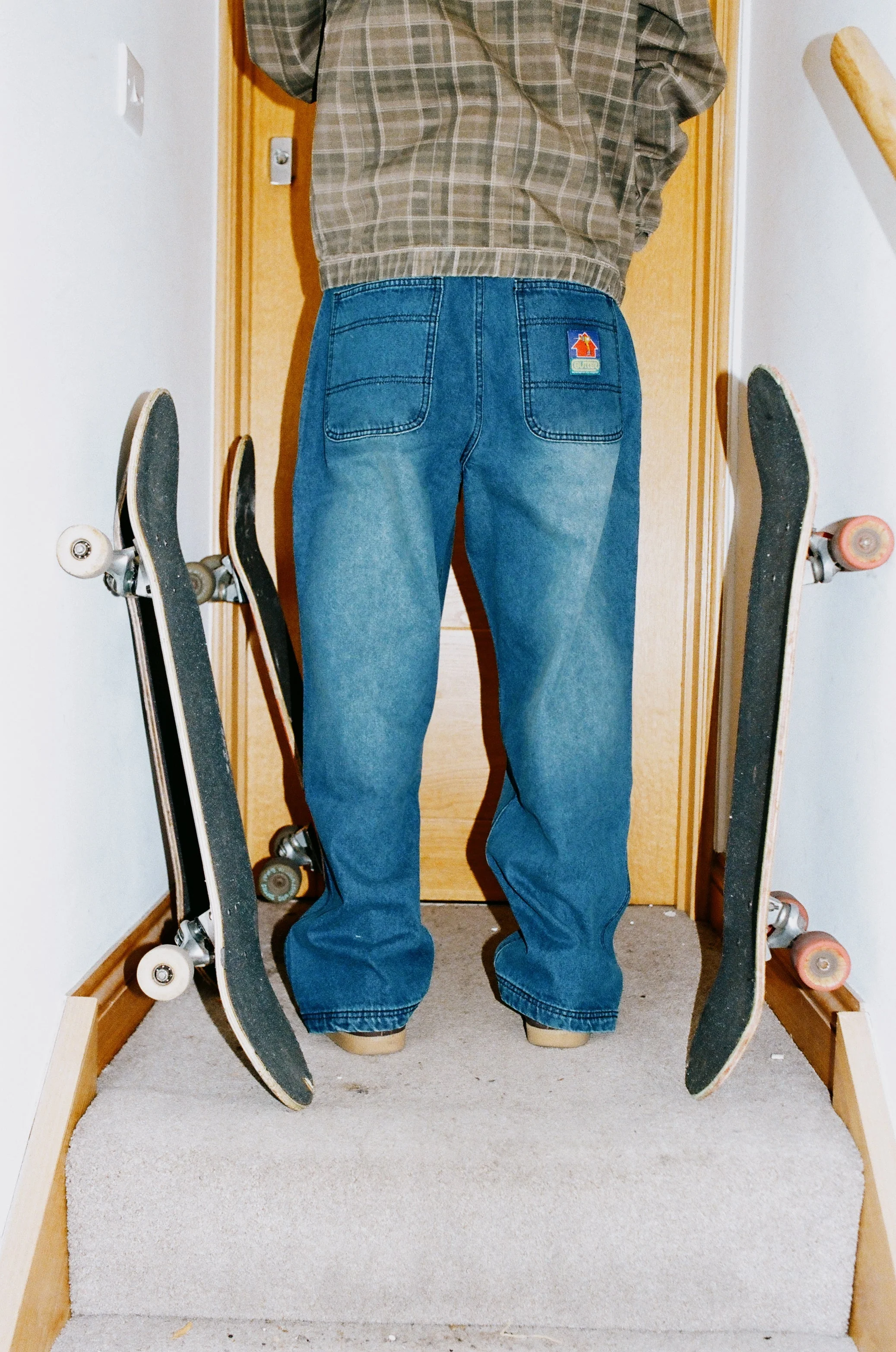 Work Pants, Distressed Indigo - Image 6
