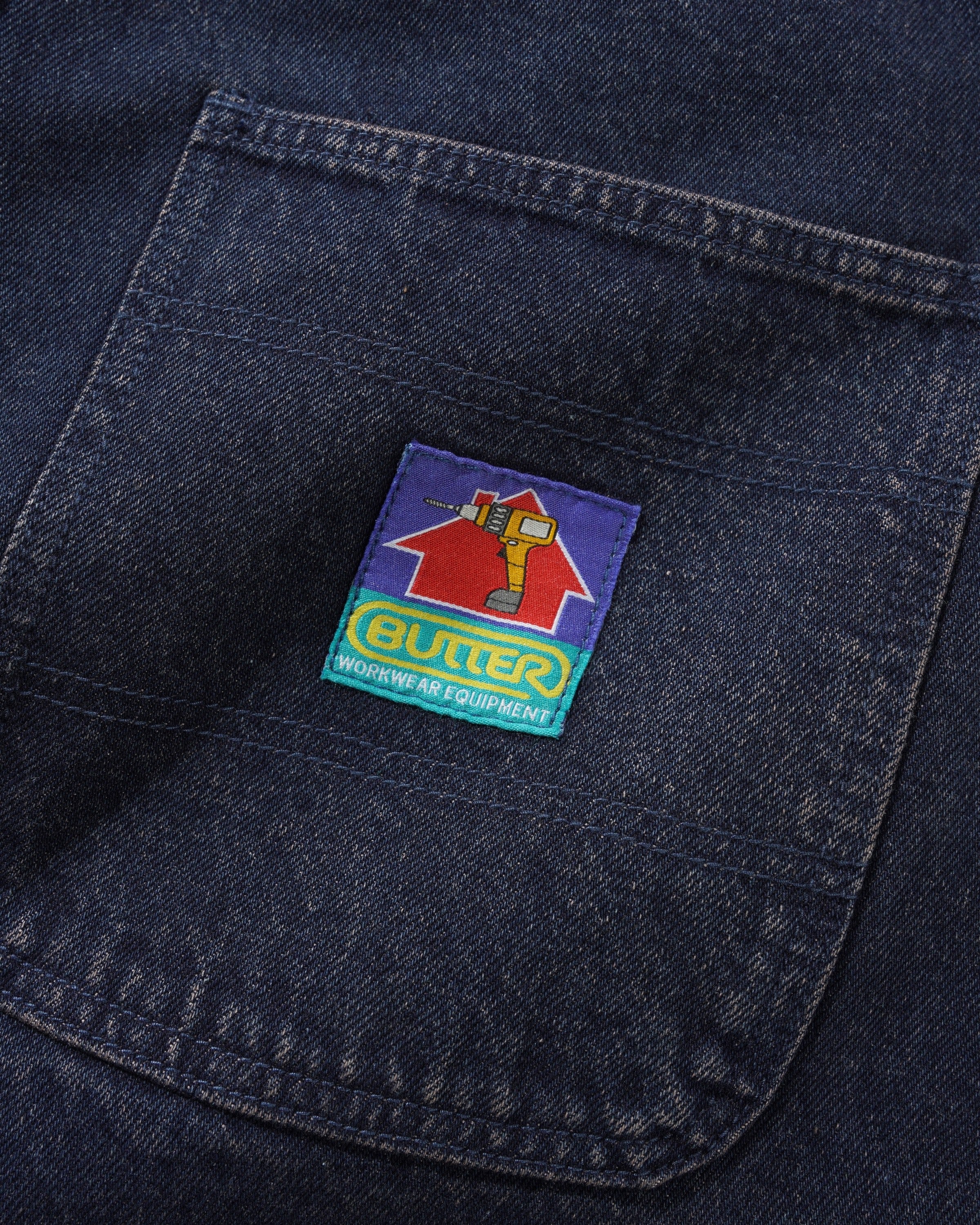 Work Pants, Distressed Tinted Indigo - Image 5