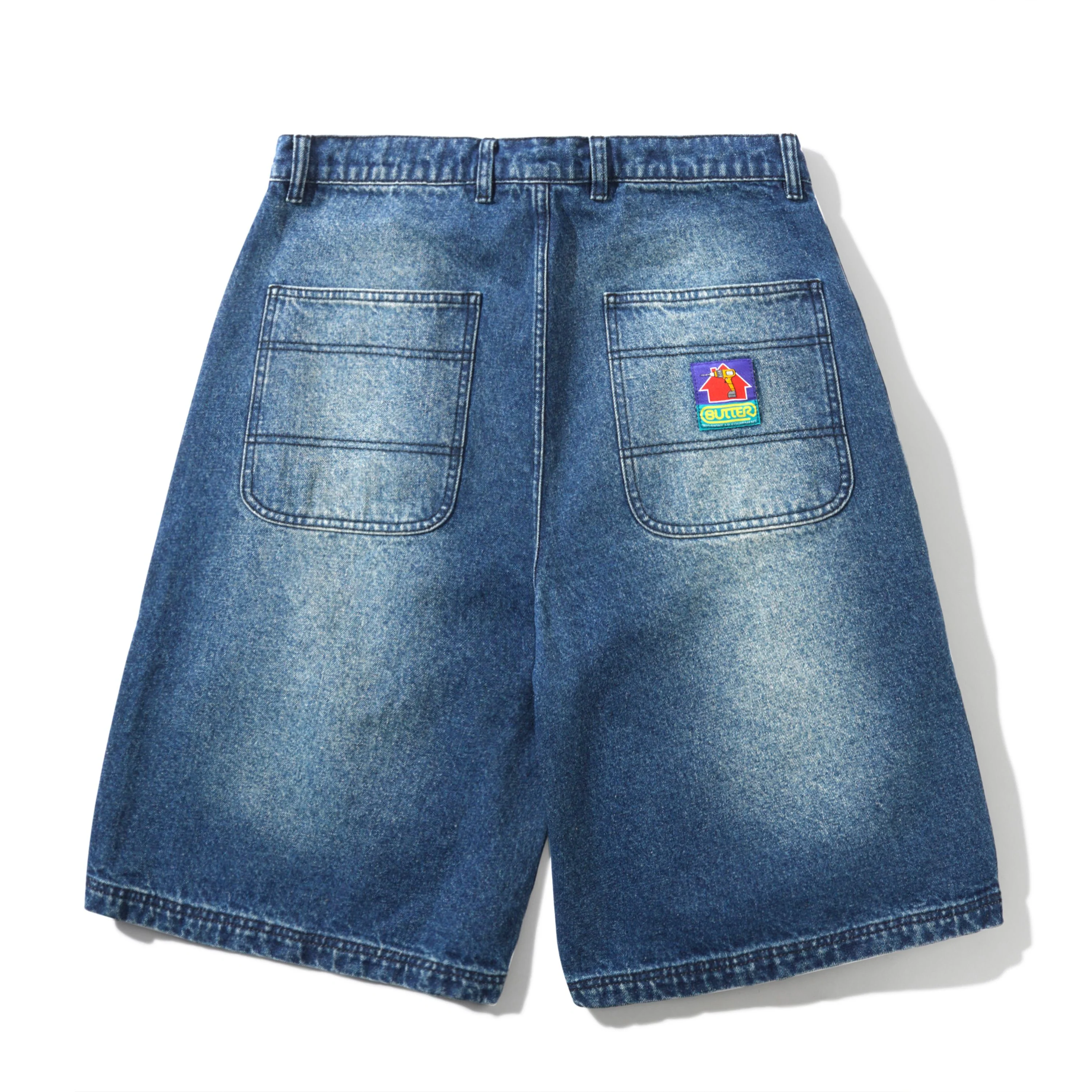 Work Shorts, Distressed Indigo - Image 2