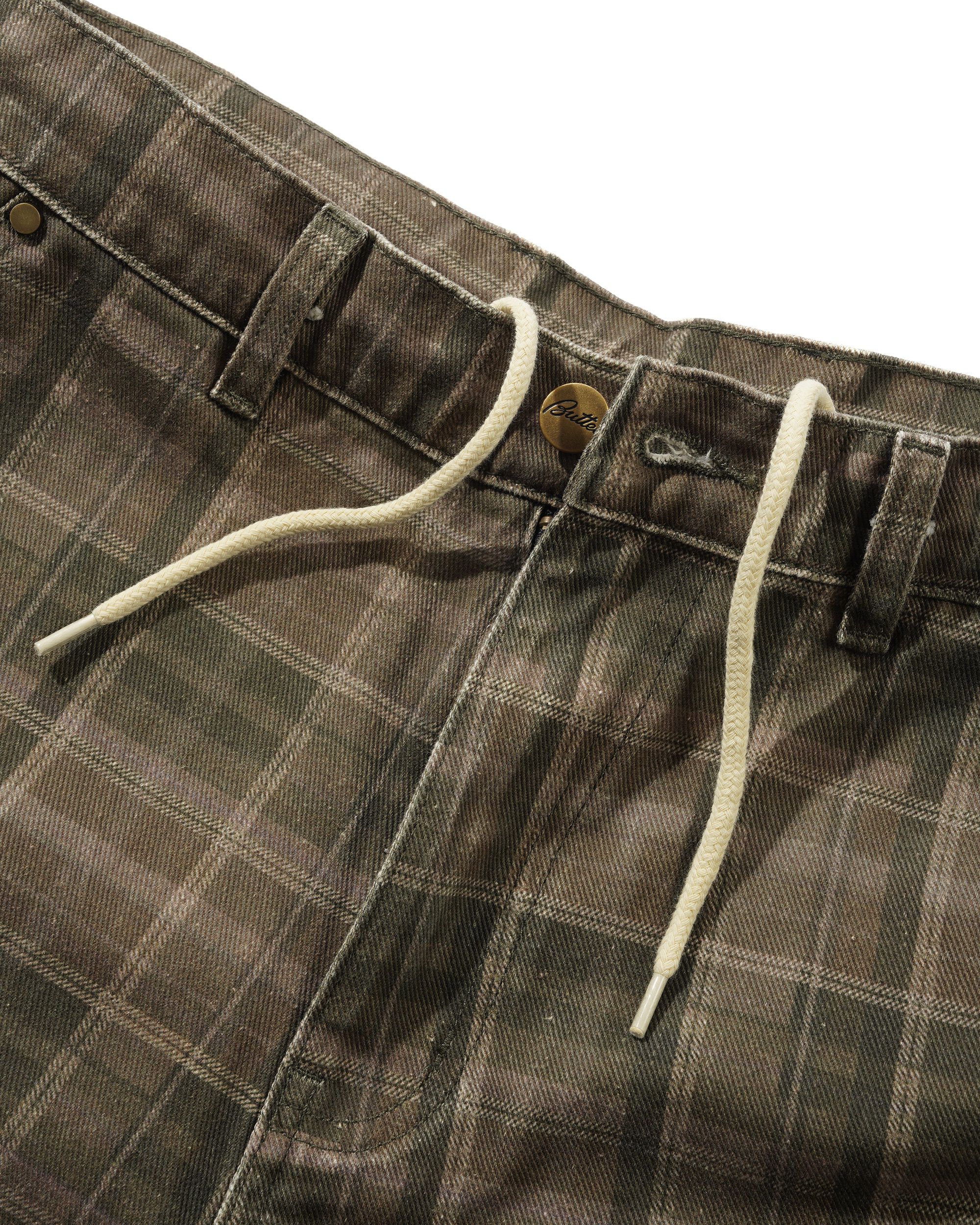 Work Shorts, Washed Plaid - Image 4