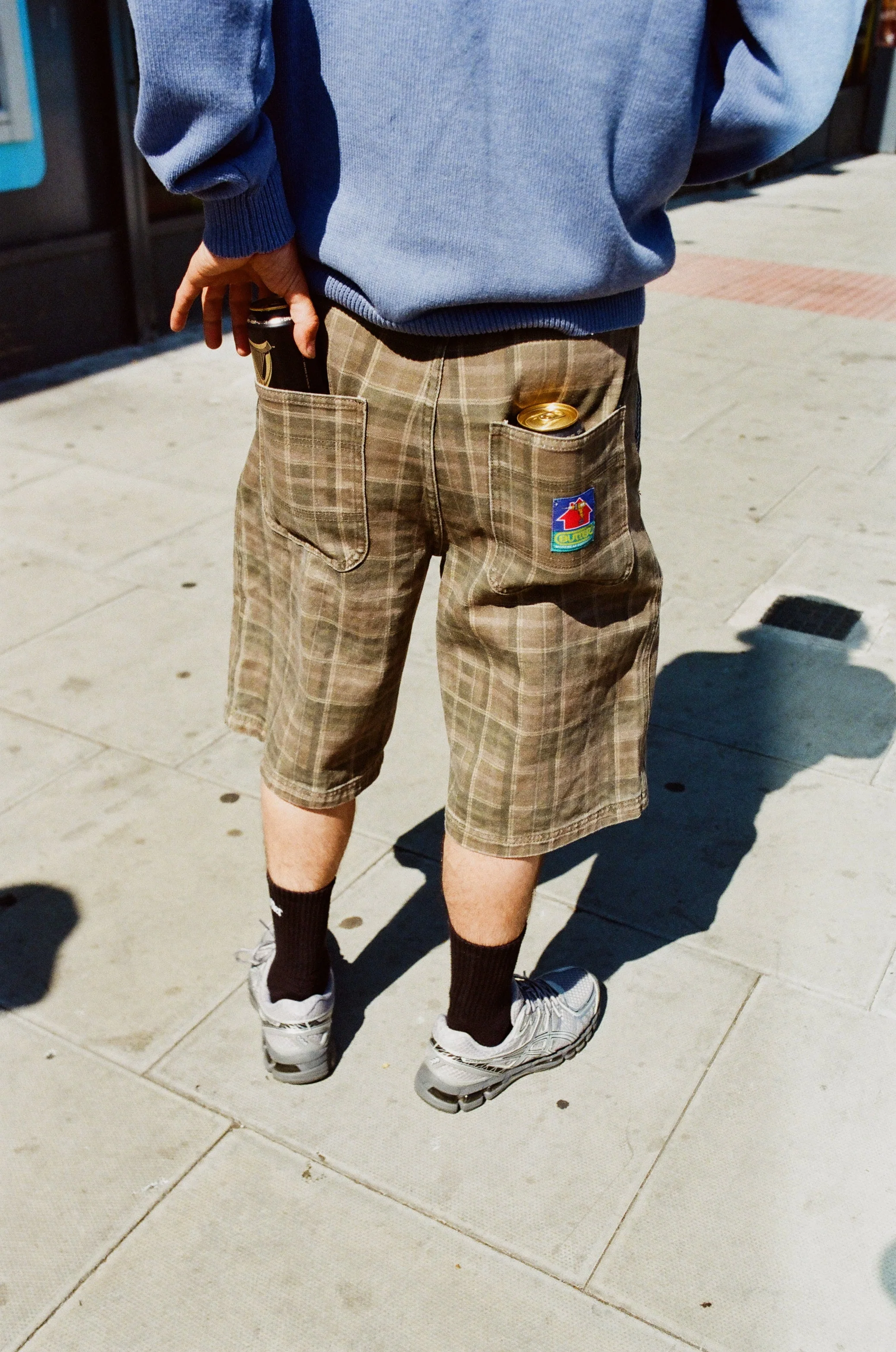 Work Shorts, Washed Plaid - Image 5