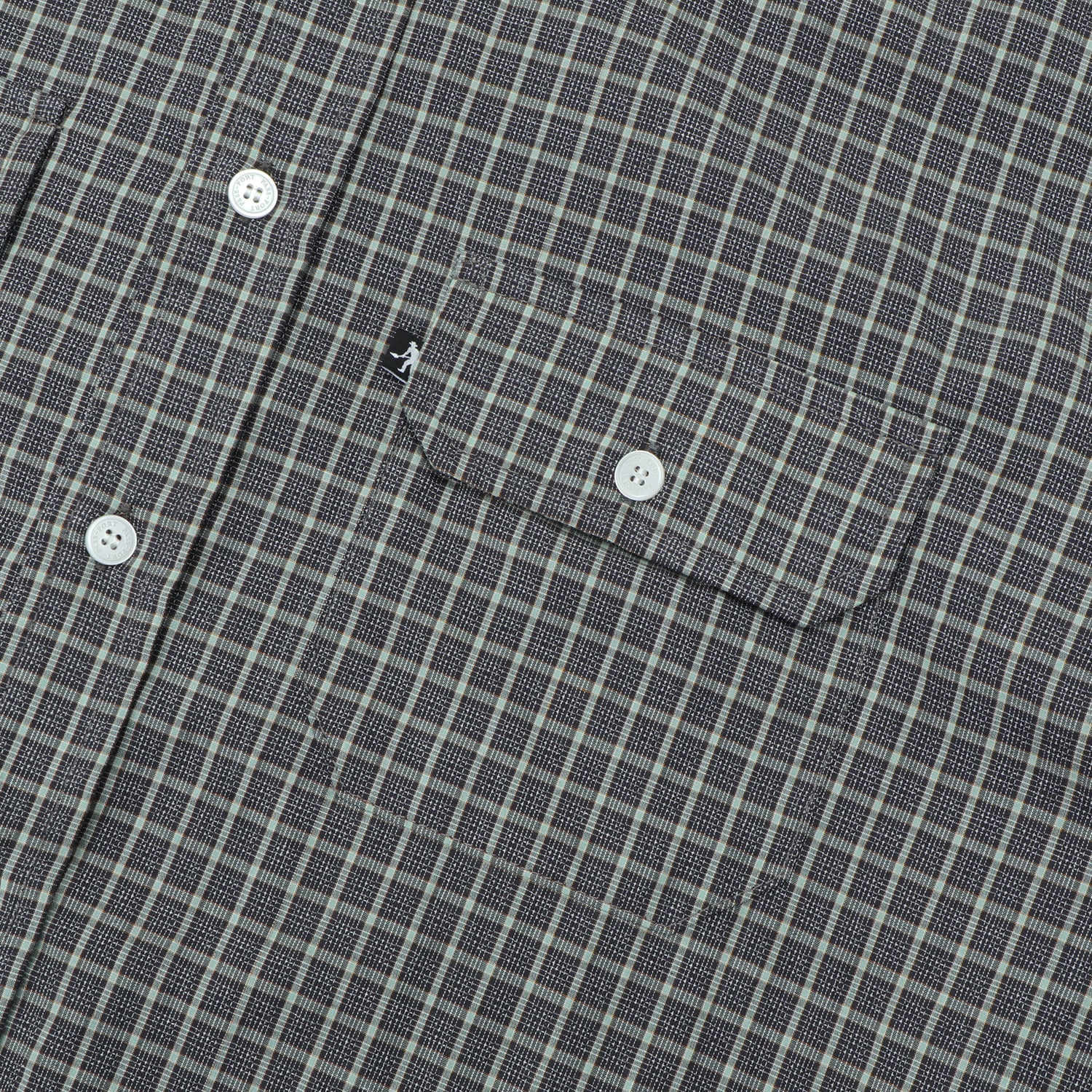 Workers Check L/S Shirt, Grey - Image 4