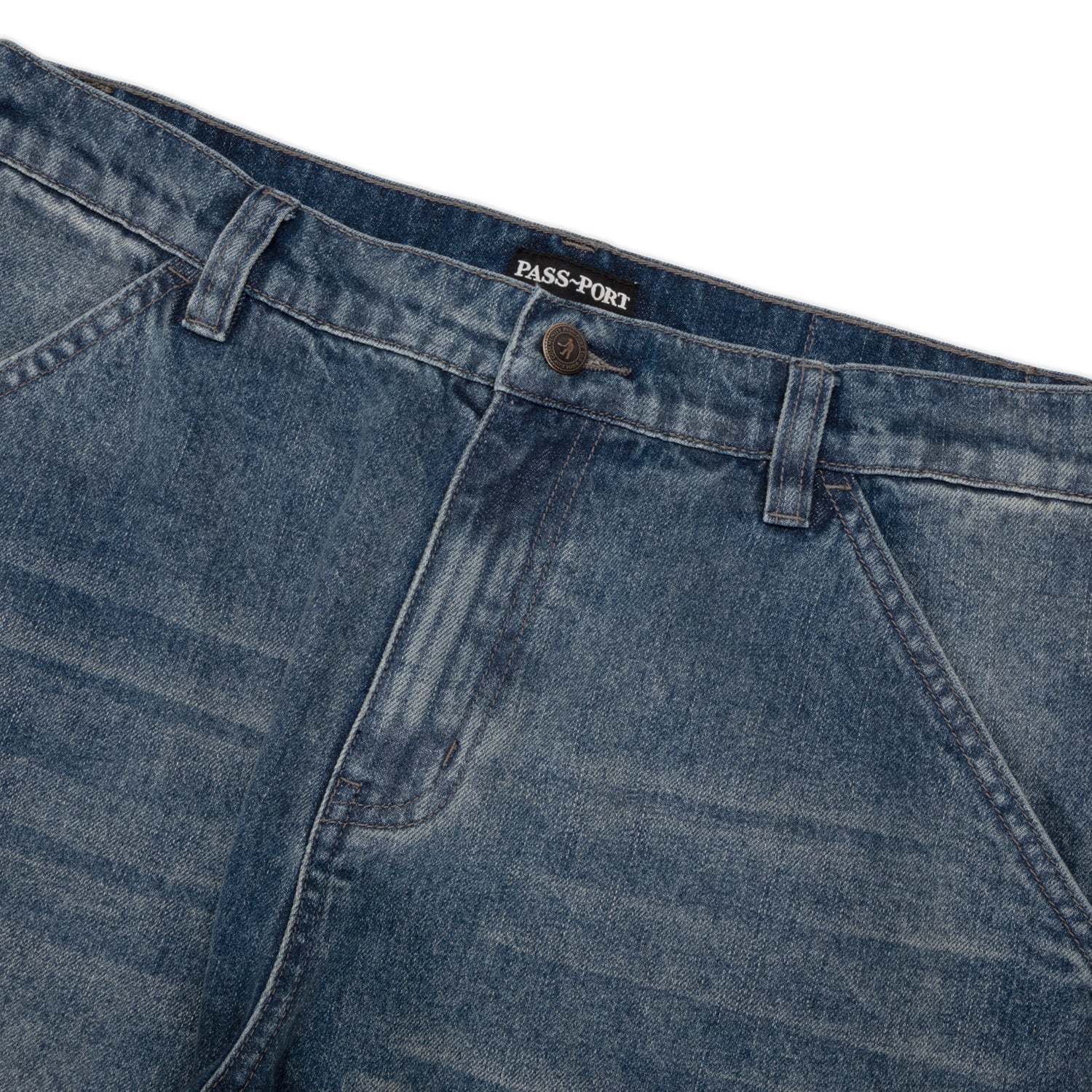 Workers Club Bootcut Jean, Faded Wash Indigo - Image 2