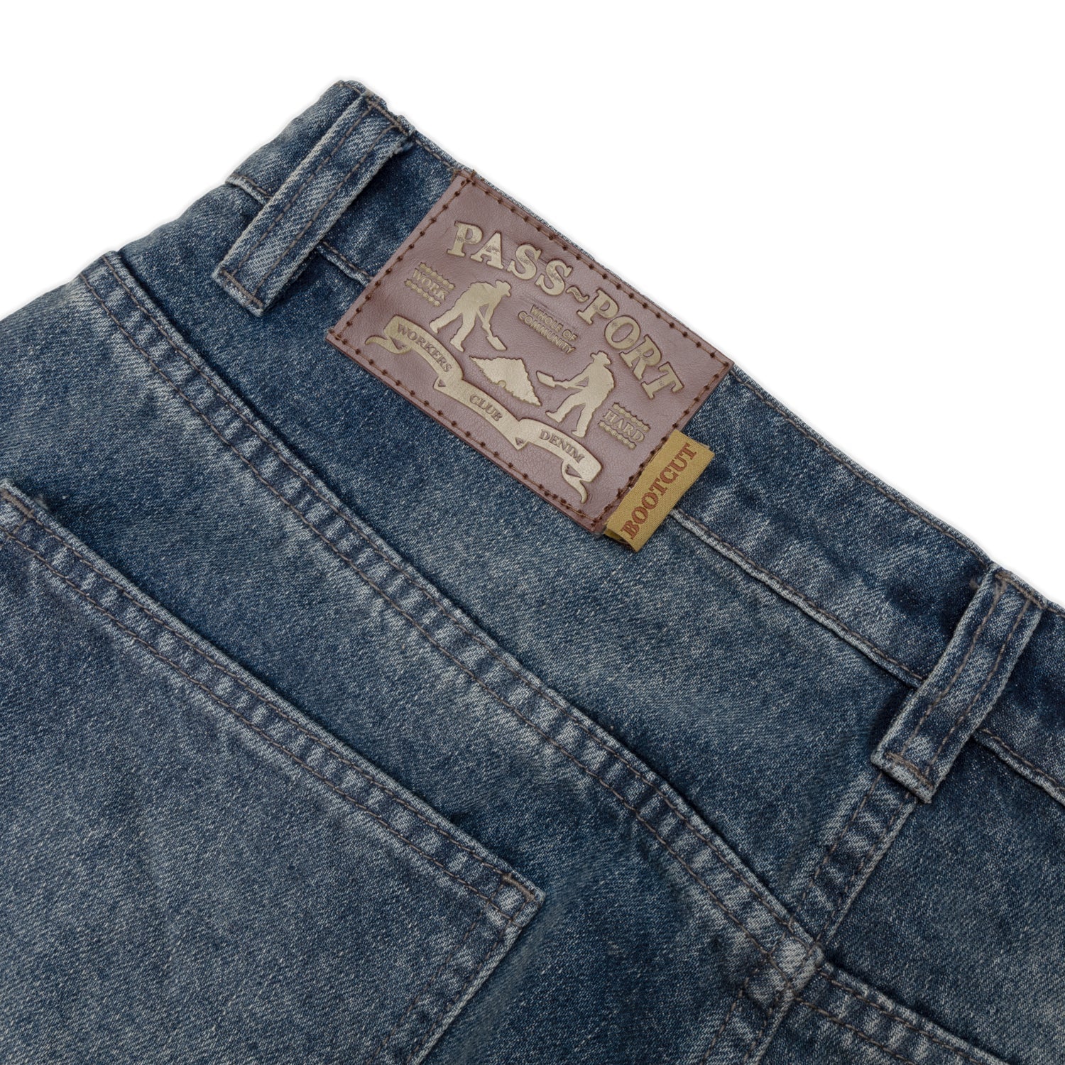 Workers Club Bootcut Jean, Faded Wash Indigo - Image 3
