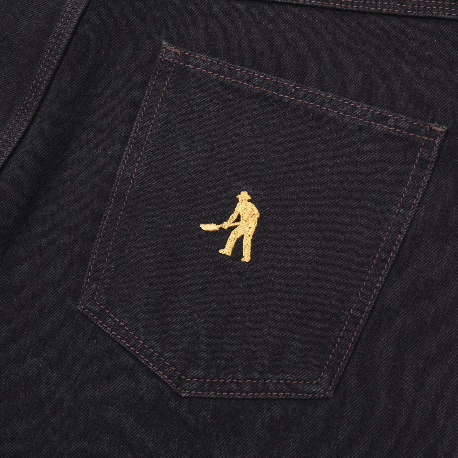 Workers Club Jean, Black Wash - Image 2
