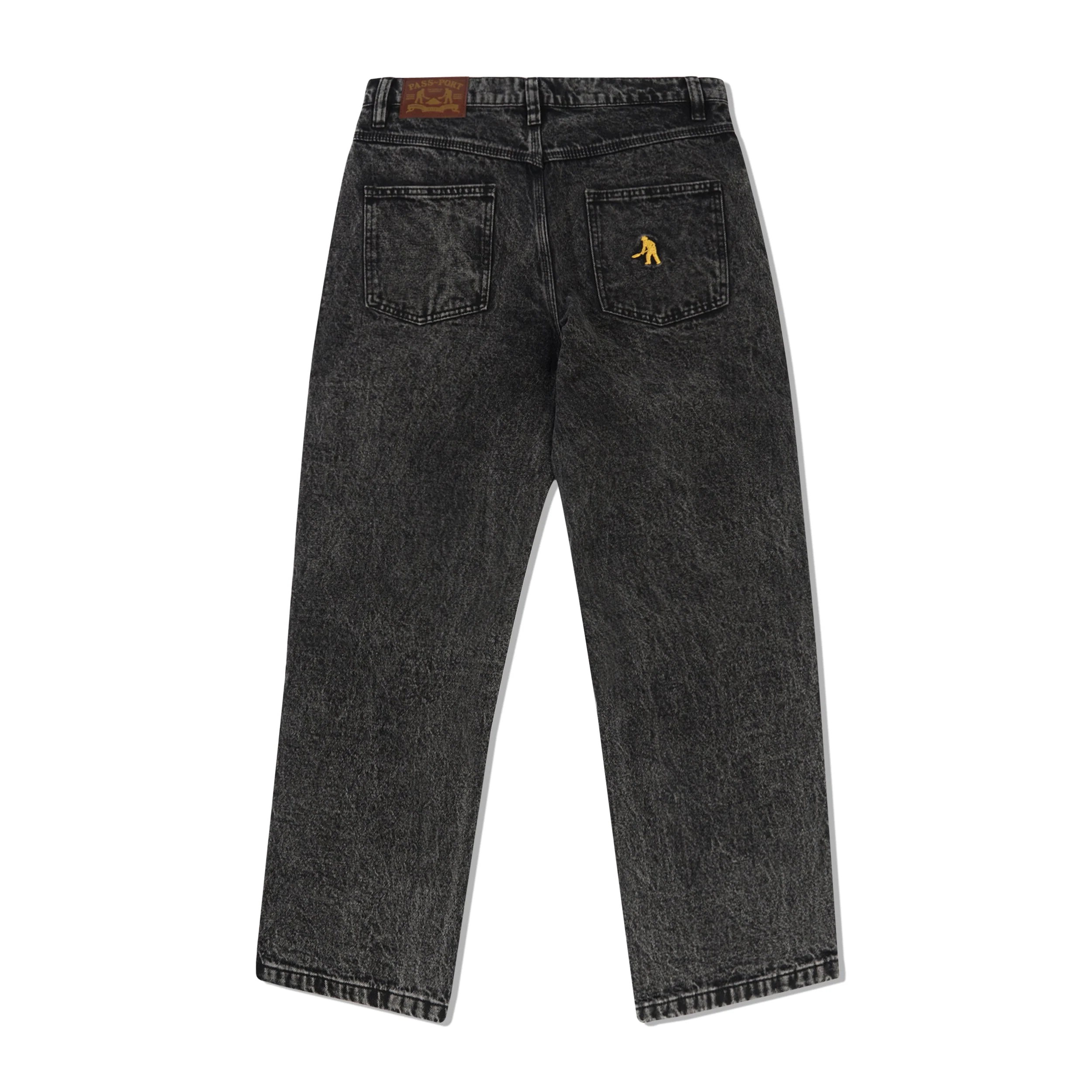 Workers Club Jeans, Grey Over-Dye - Image 2