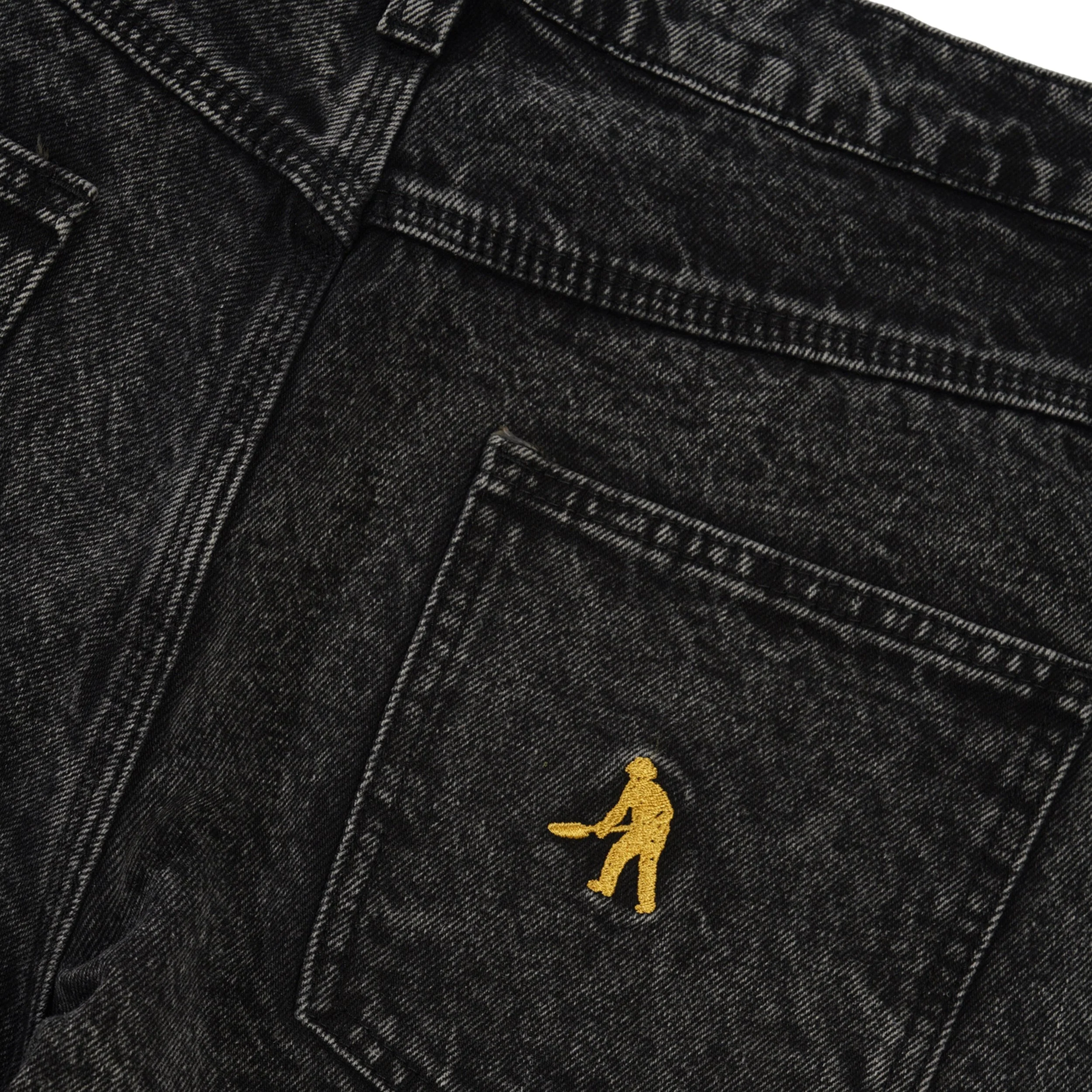 Workers Club Jeans, Grey Over-Dye - Image 3