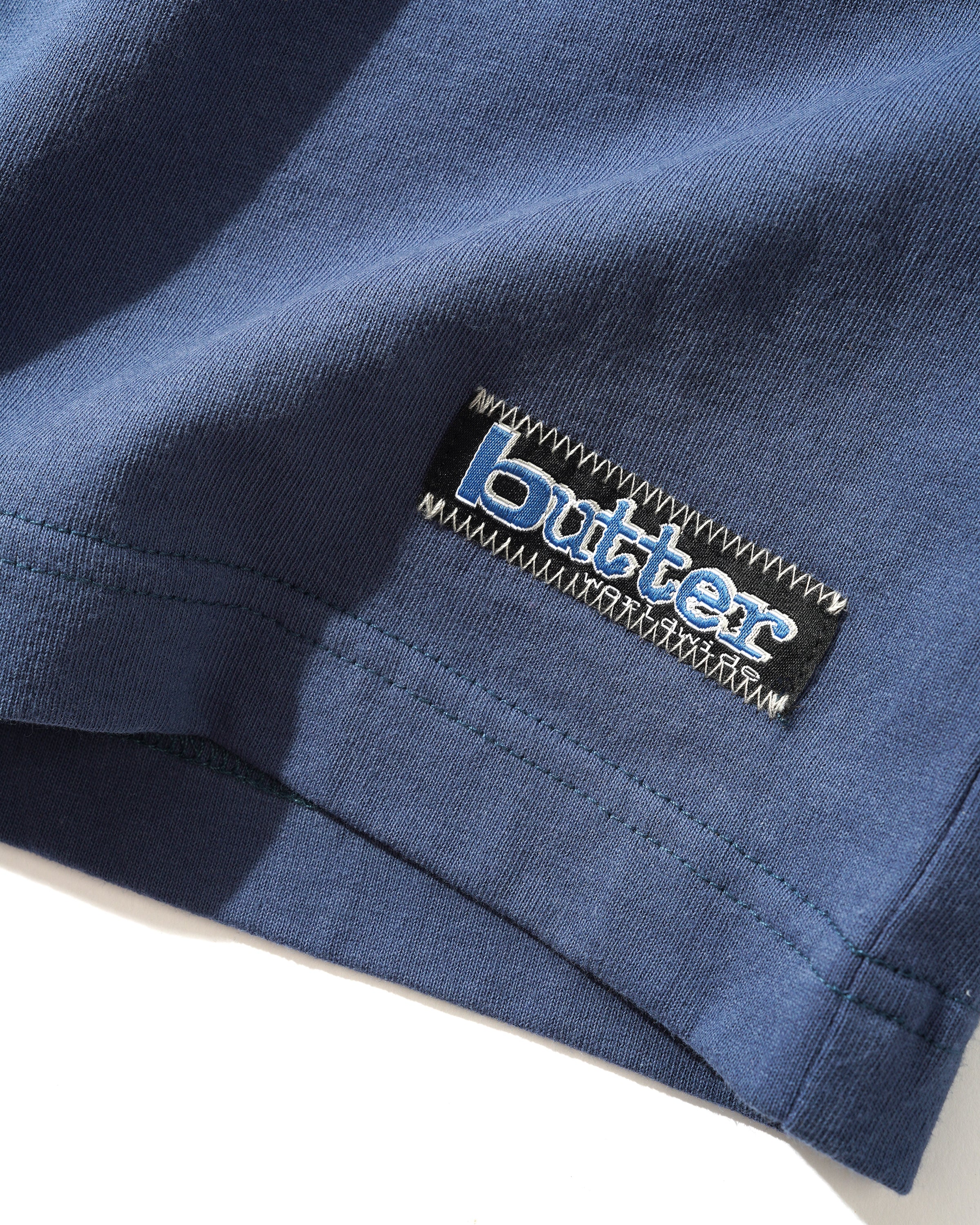 Worldwide Panelled Tee, Denim - Image 2