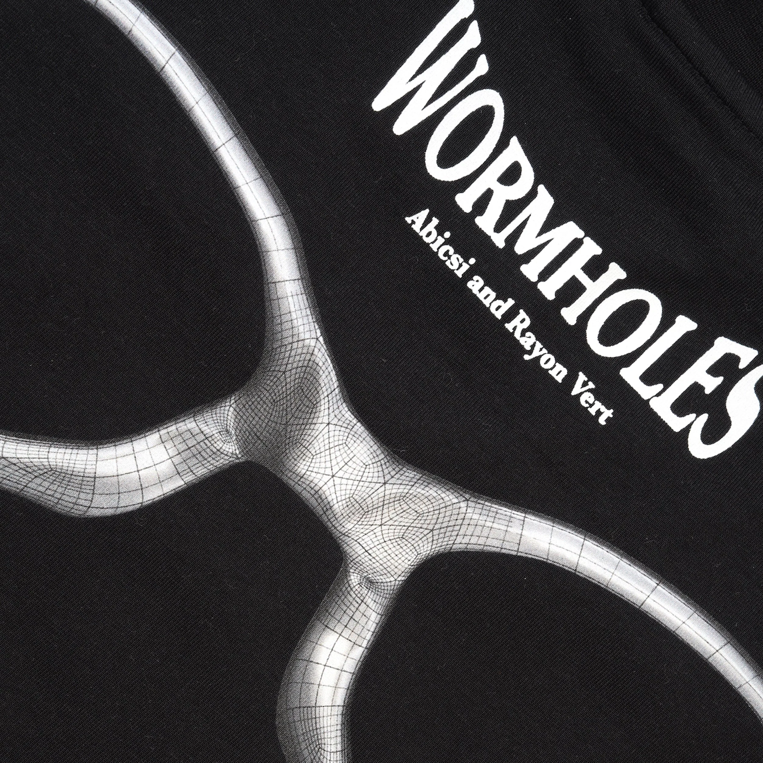 Wormholes L/S Tee, Golgotha Black - Image 4