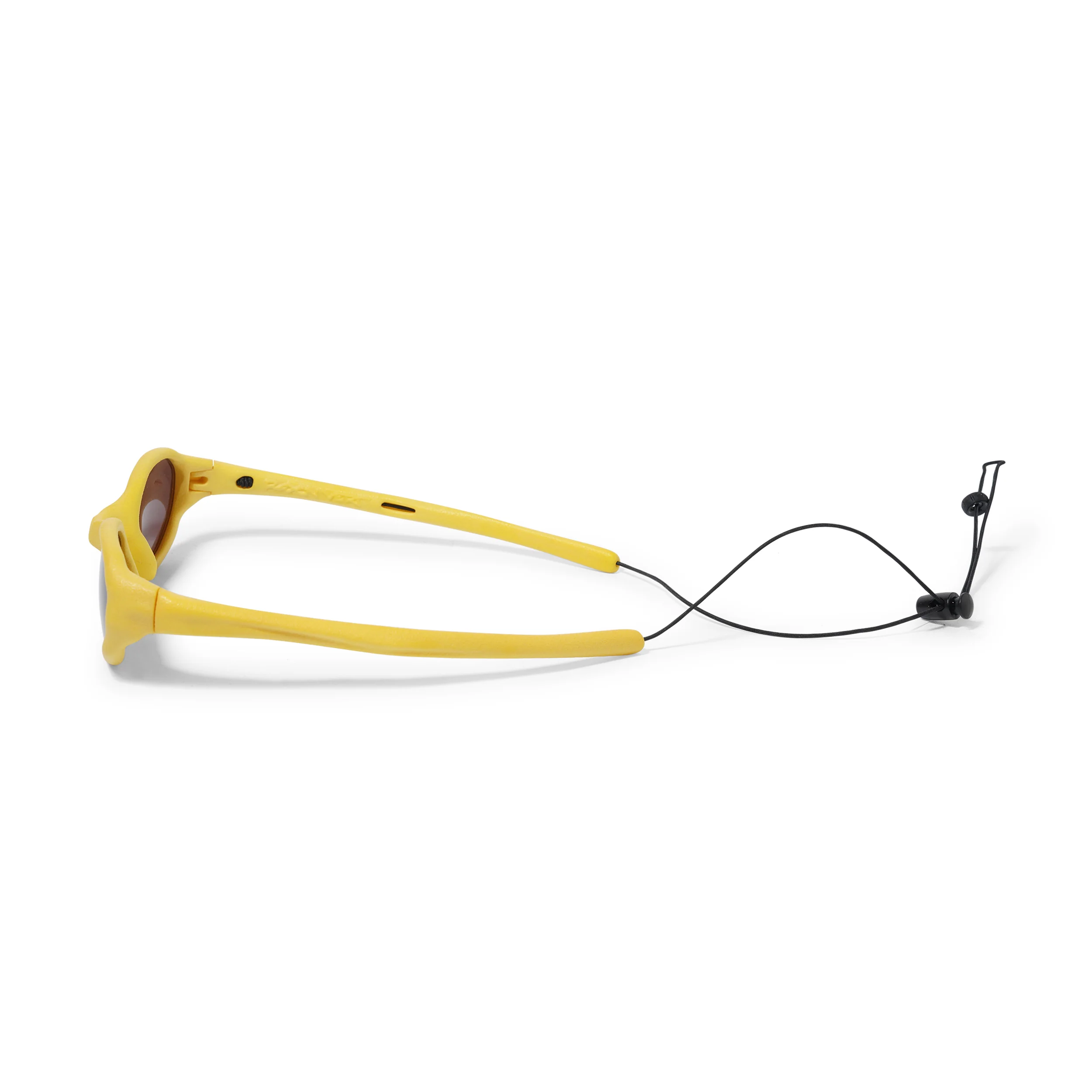 Wormholes Sunglasses, Mustard Yellow / Pyrope Red - Image 2