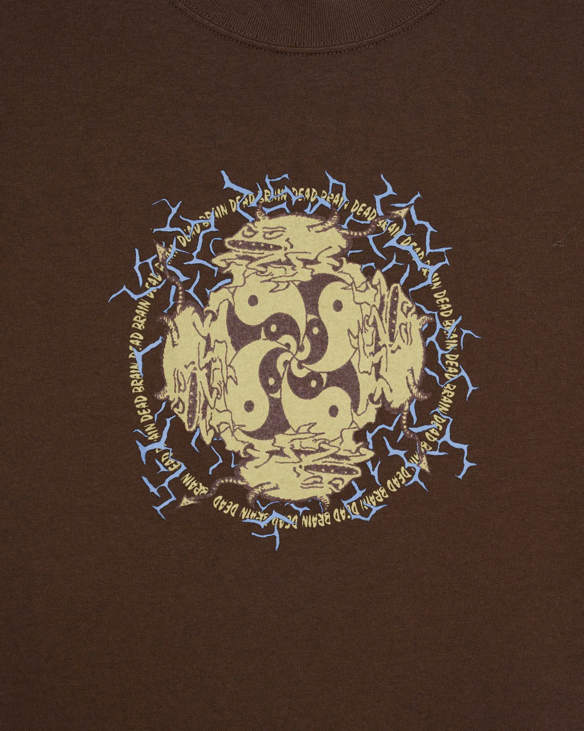 Ying Yang Run Tee, Brown - Image 2