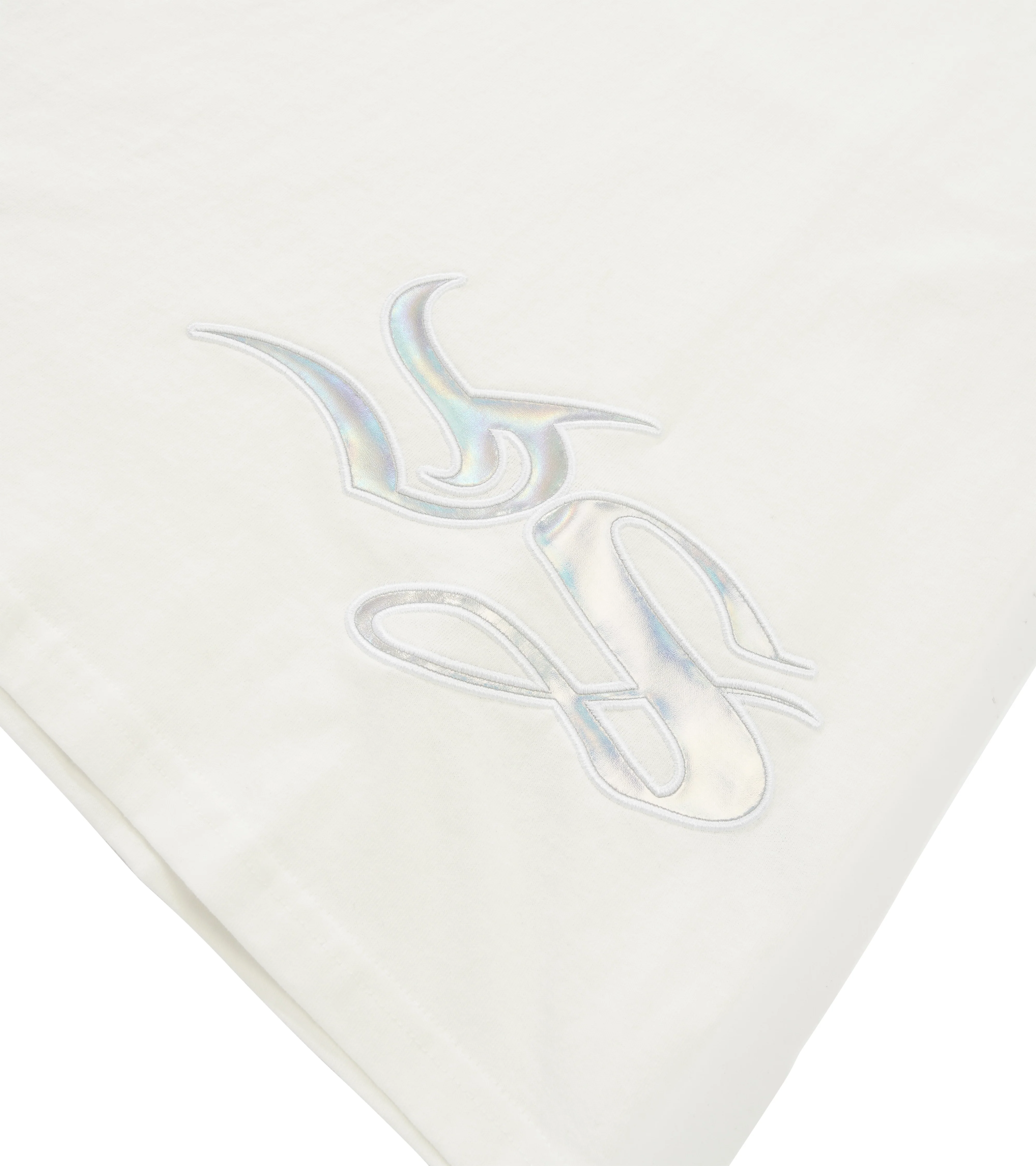 YS Applique Tee, White - Image 2