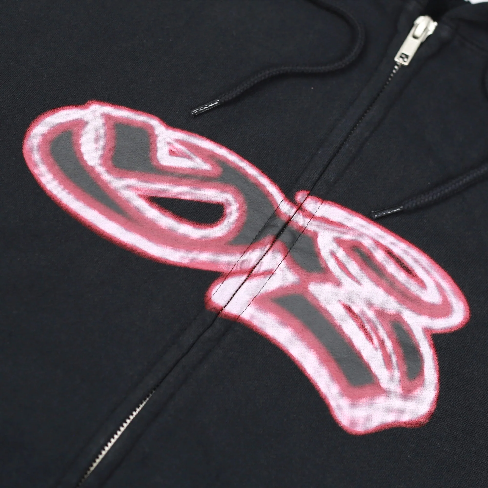 YS Spray Zip-Thru Hood, Charcoal - Image 3