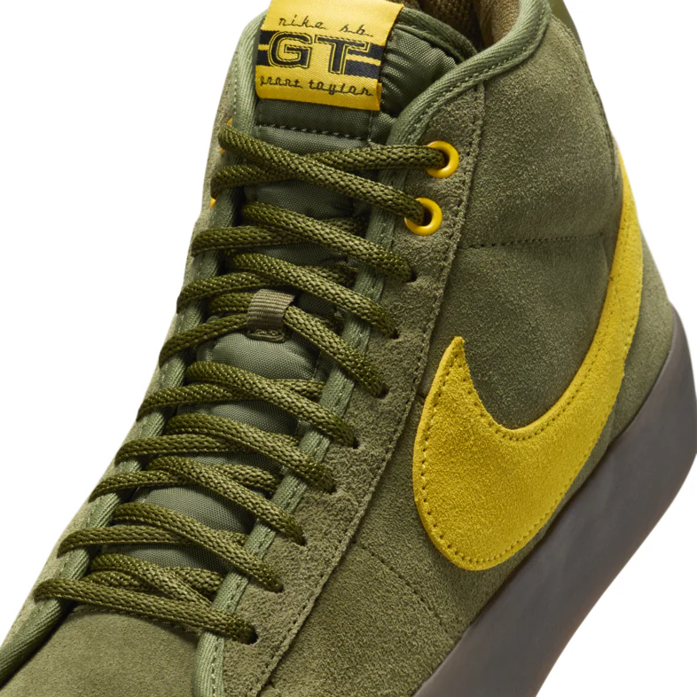 Zoom Blazer Mid QS 'Antihero', Rough Green / Amarillo - Image 3