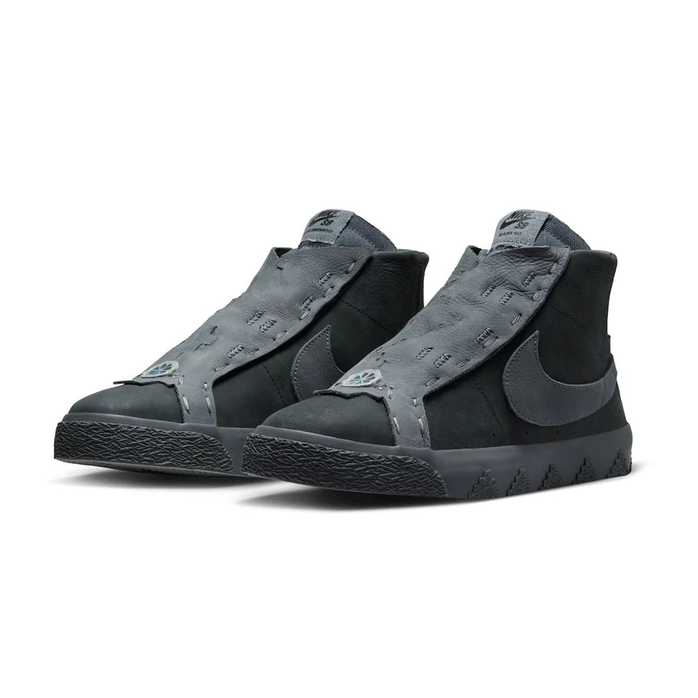 Zoom Blazer Mid QS, 'Diorr Greenwood' Anthracite / Smoke Grey - Image 2
