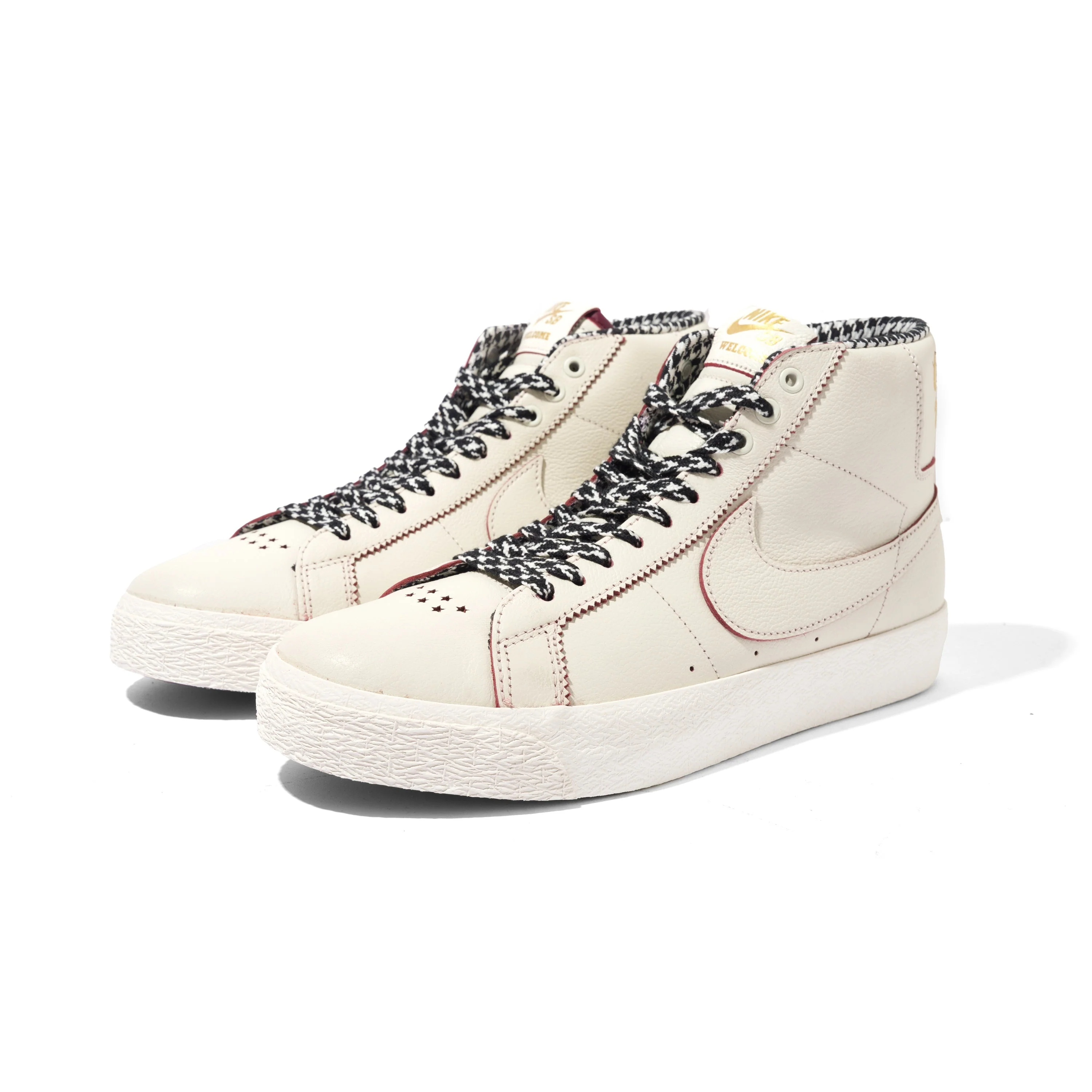 Zoom Blazer Mid QS, Sail / Dark Beetroot / White - Image 2